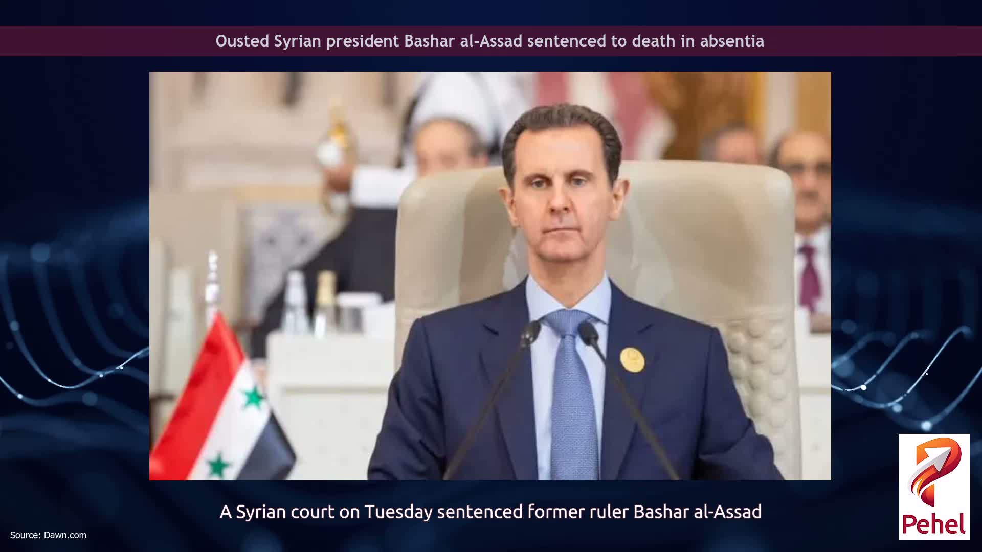 Ousted Syrian president Bashar al-Assad sentenced to death in absentia