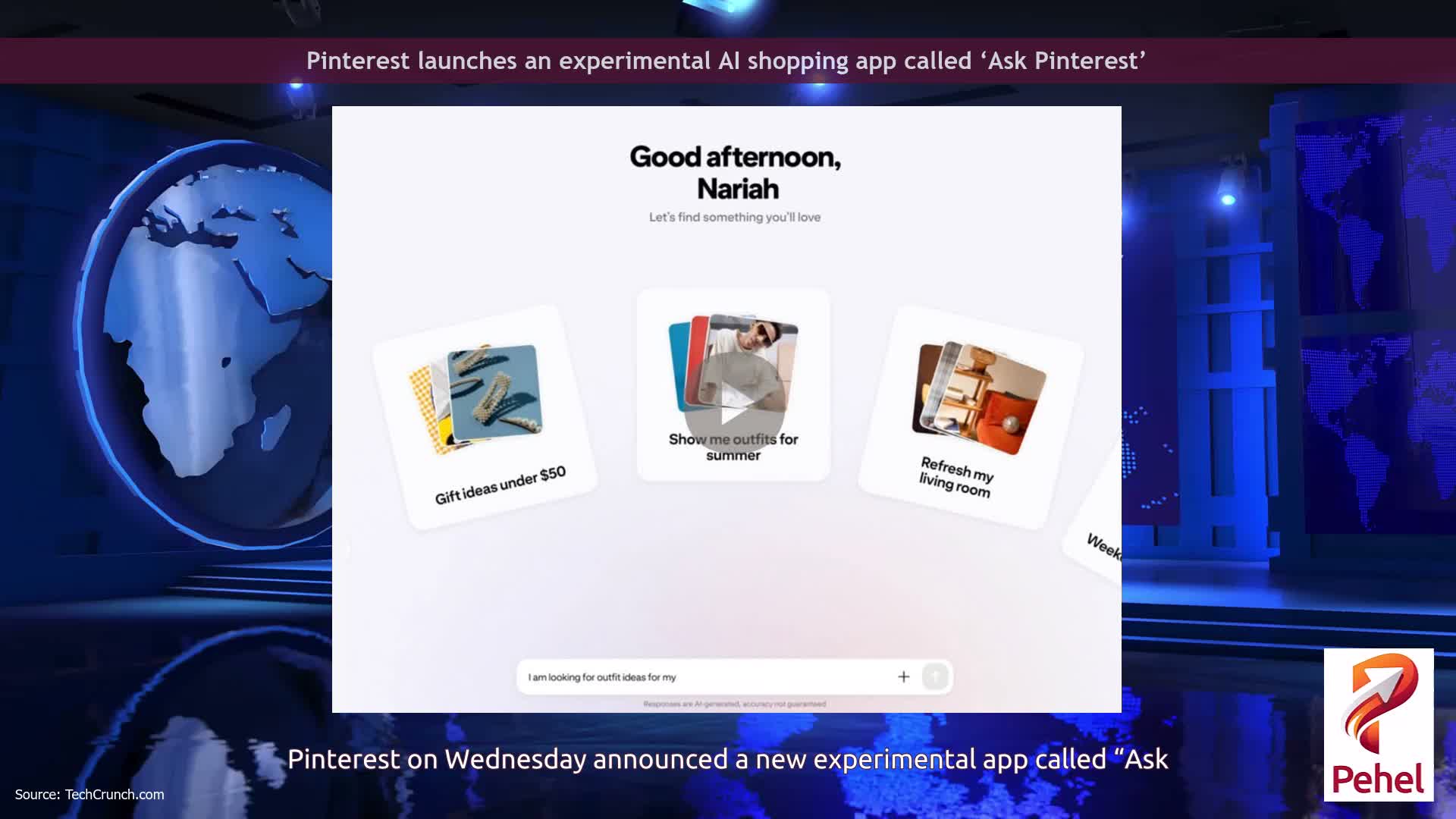Pinterest launches an experimental AI shopping app called ‘Ask Pinterest’