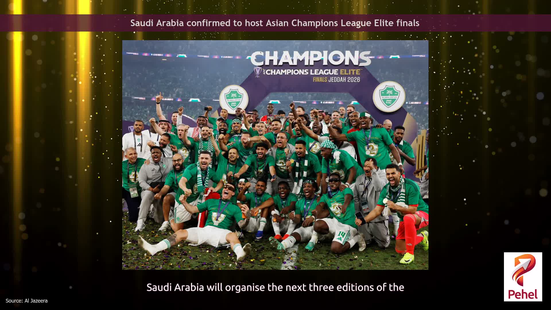 Saudi Arabia confirmed to host Asian Champions League Elite finals