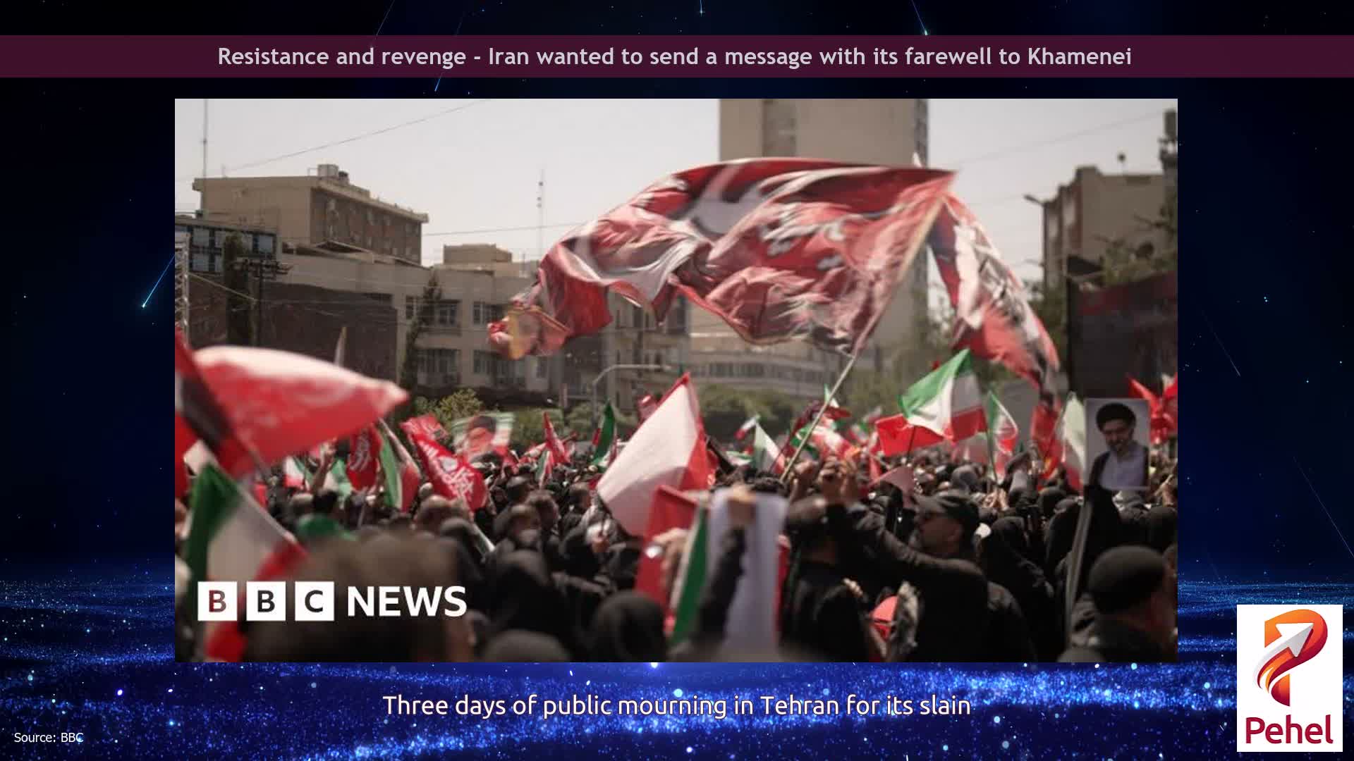 Resistance and revenge - Iran wanted to send a message with its farewell to Khamenei