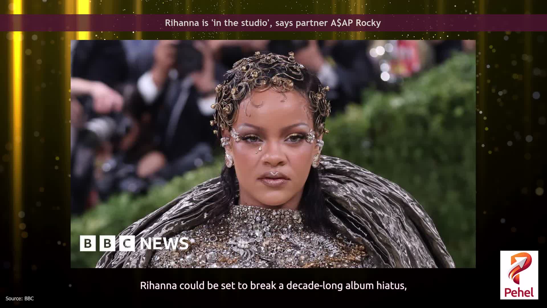 Rihanna is 'in the studio', says partner A$AP Rocky