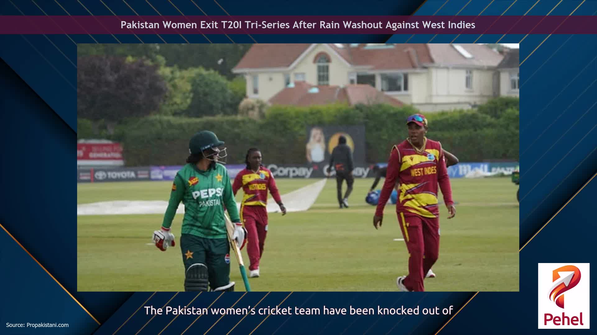 Pakistan Women Exit T20I Tri-Series After Rain Washout Against West Indies