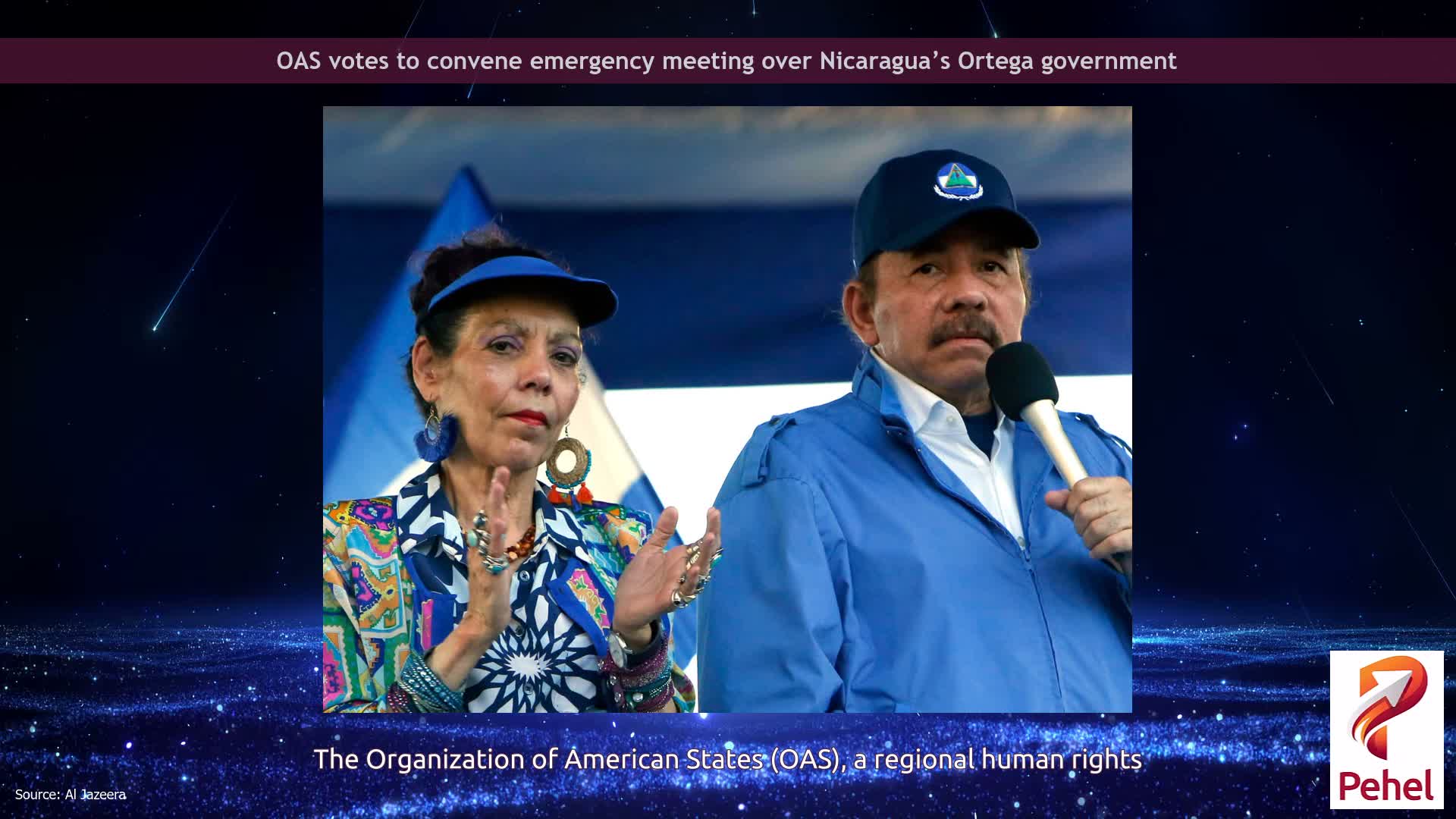 OAS votes to convene emergency meeting over Nicaragua’s Ortega government