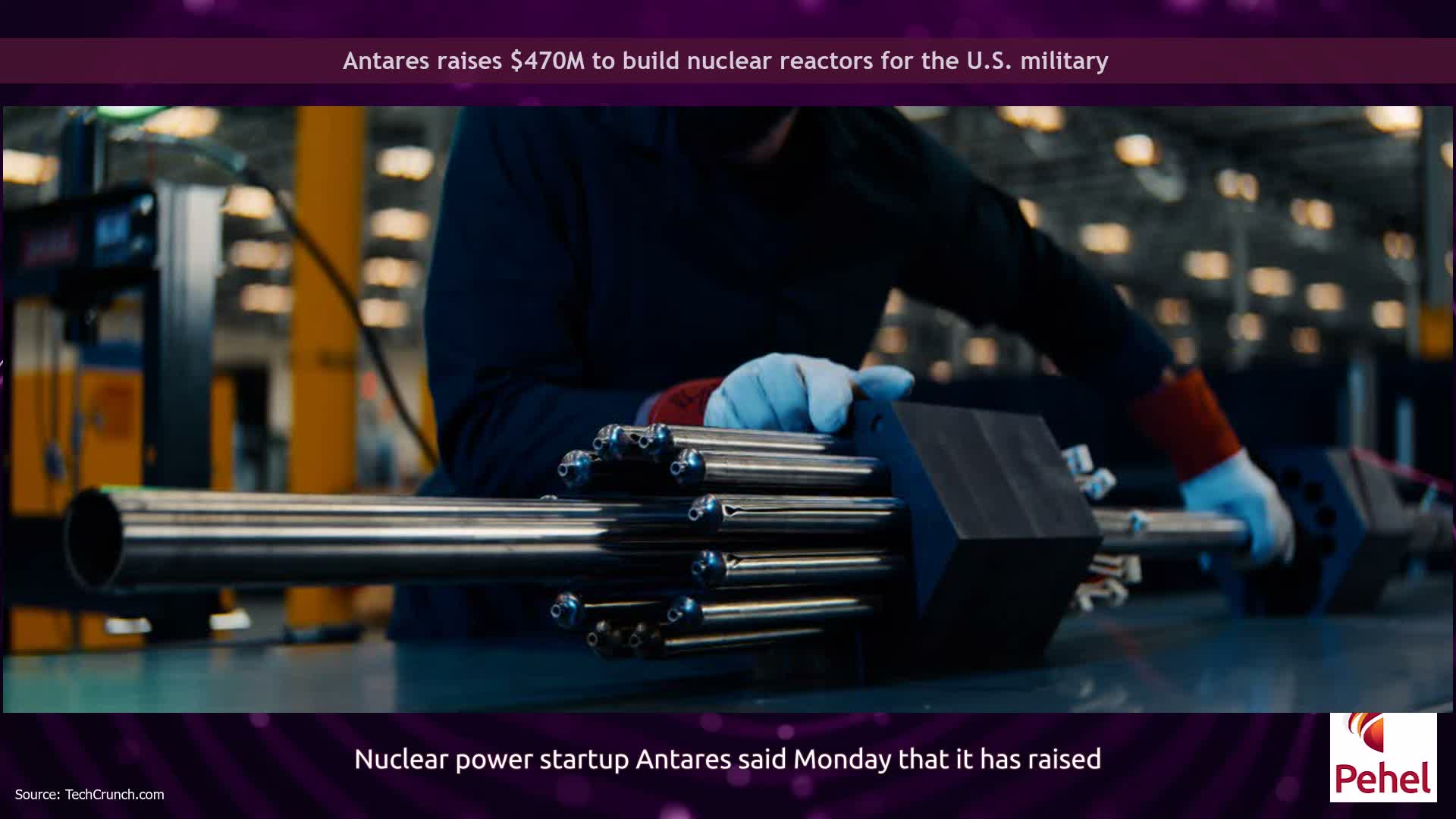 Antares raises $470M to build nuclear reactors for the U.S. military
