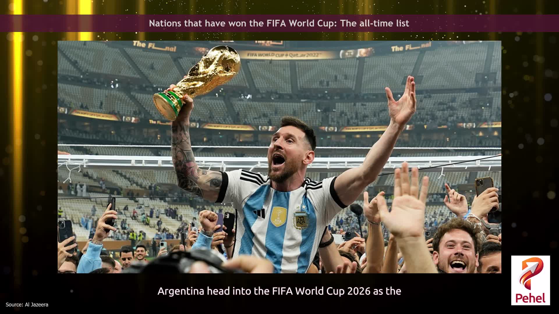 Nations that have won the FIFA World Cup: The all-time list