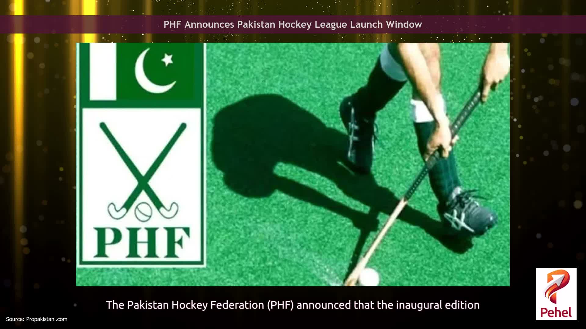 PHF Announces Pakistan Hockey League Launch Window