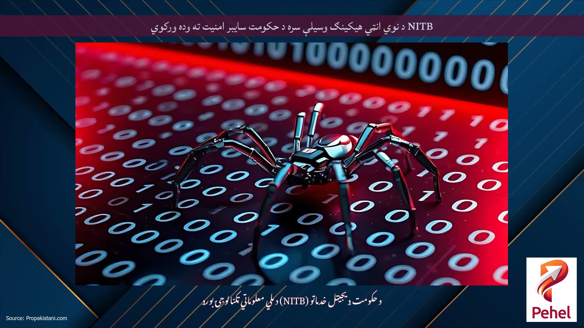 NITB د نوي انټي هیکینګ وسیلې سره د حکومت سایبر امنیت ته وده ورکوي