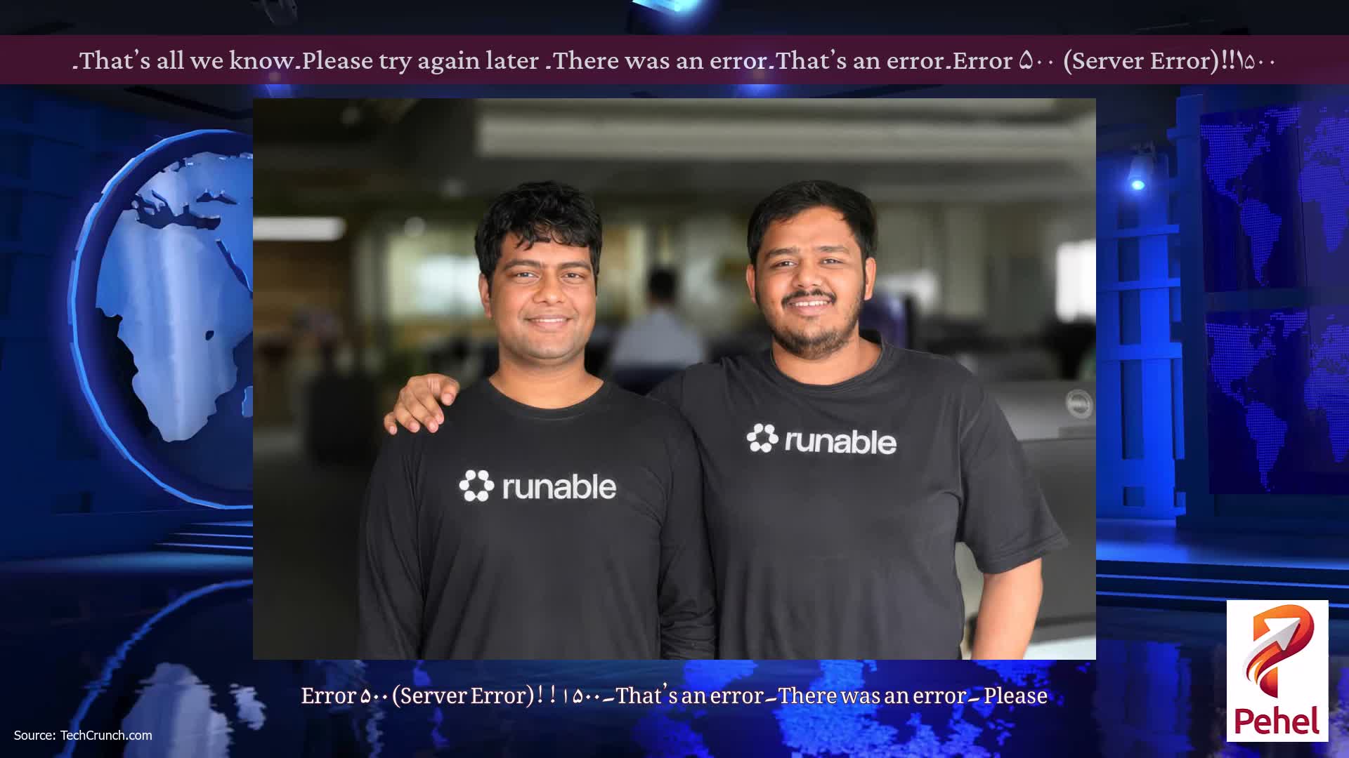 Error ۵۰۰ (Server Error)!!۱۵۰۰۔That’s an error۔There was an error۔ Please try again later۔That’s all we know۔