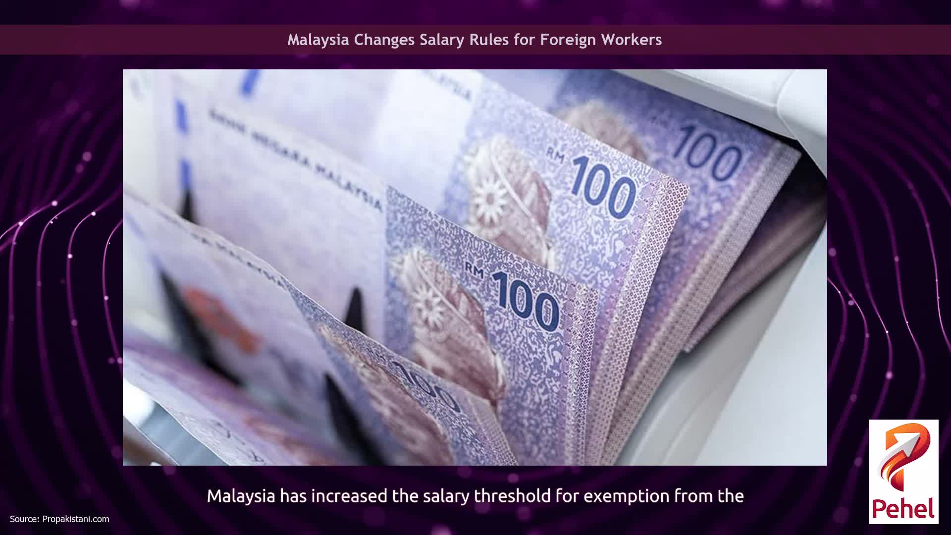Malaysia Changes Salary Rules for Foreign Workers