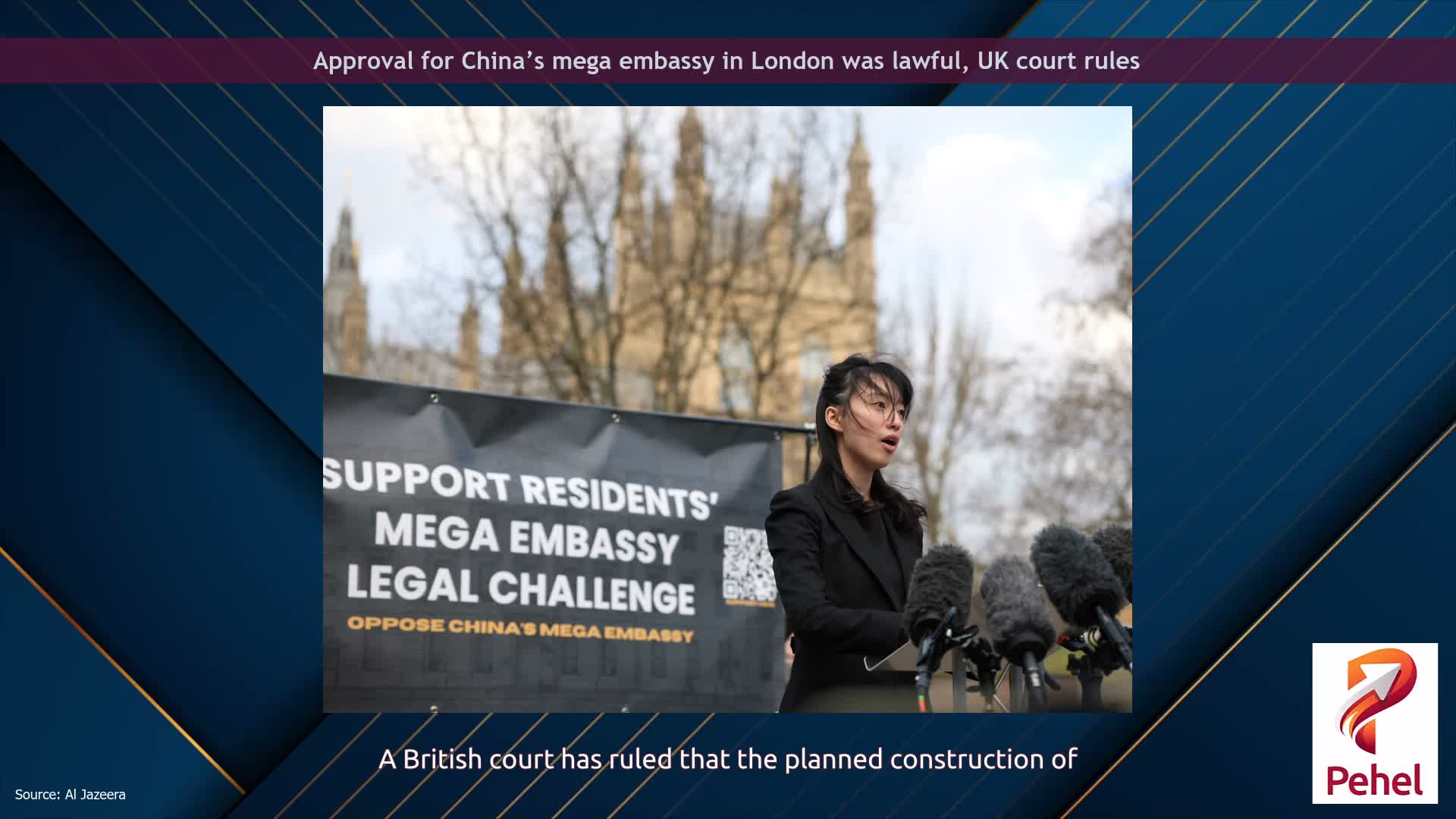 Approval for China’s mega embassy in London was lawful, UK court rules