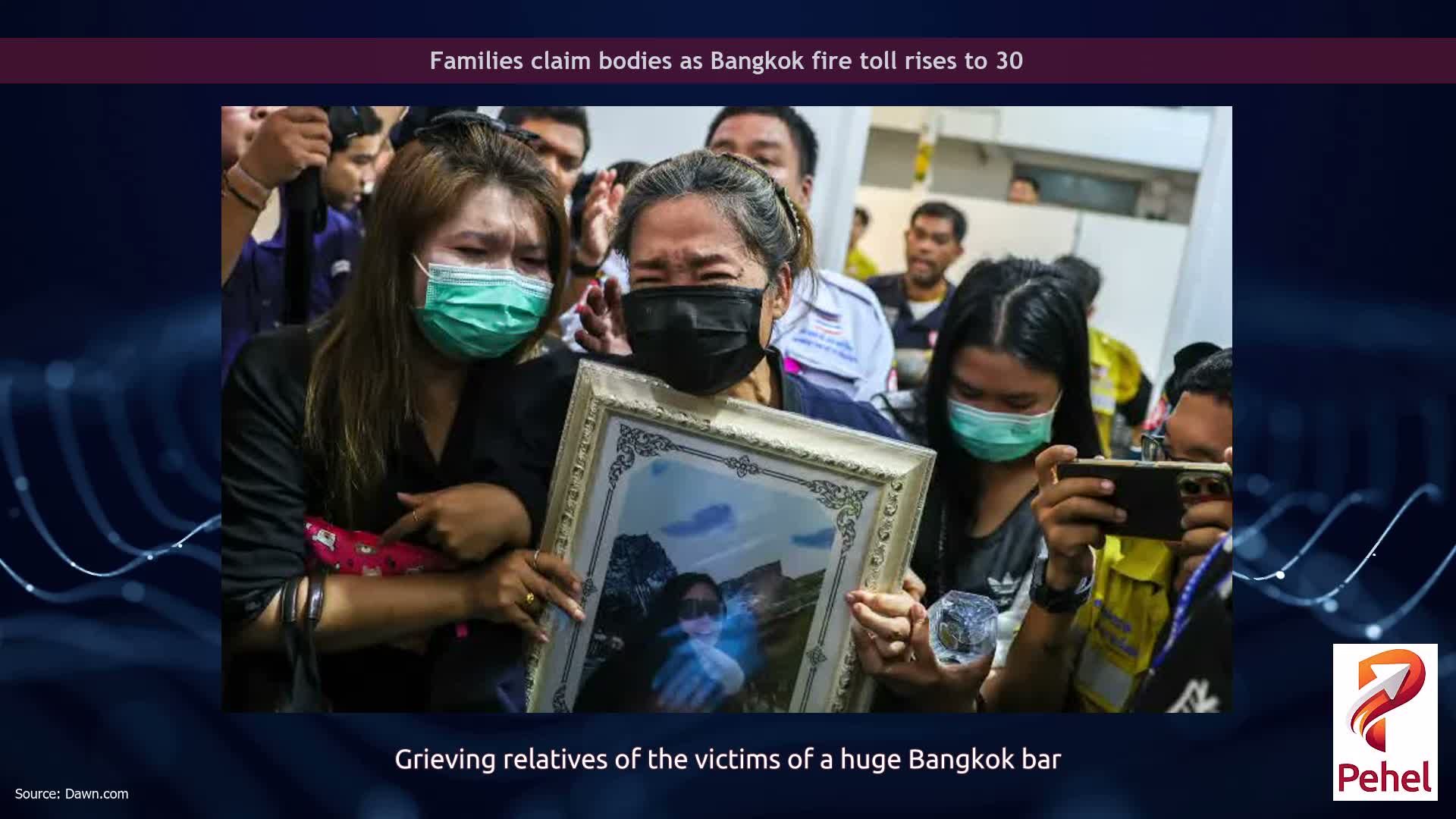 Families claim bodies as Bangkok fire toll rises to 30