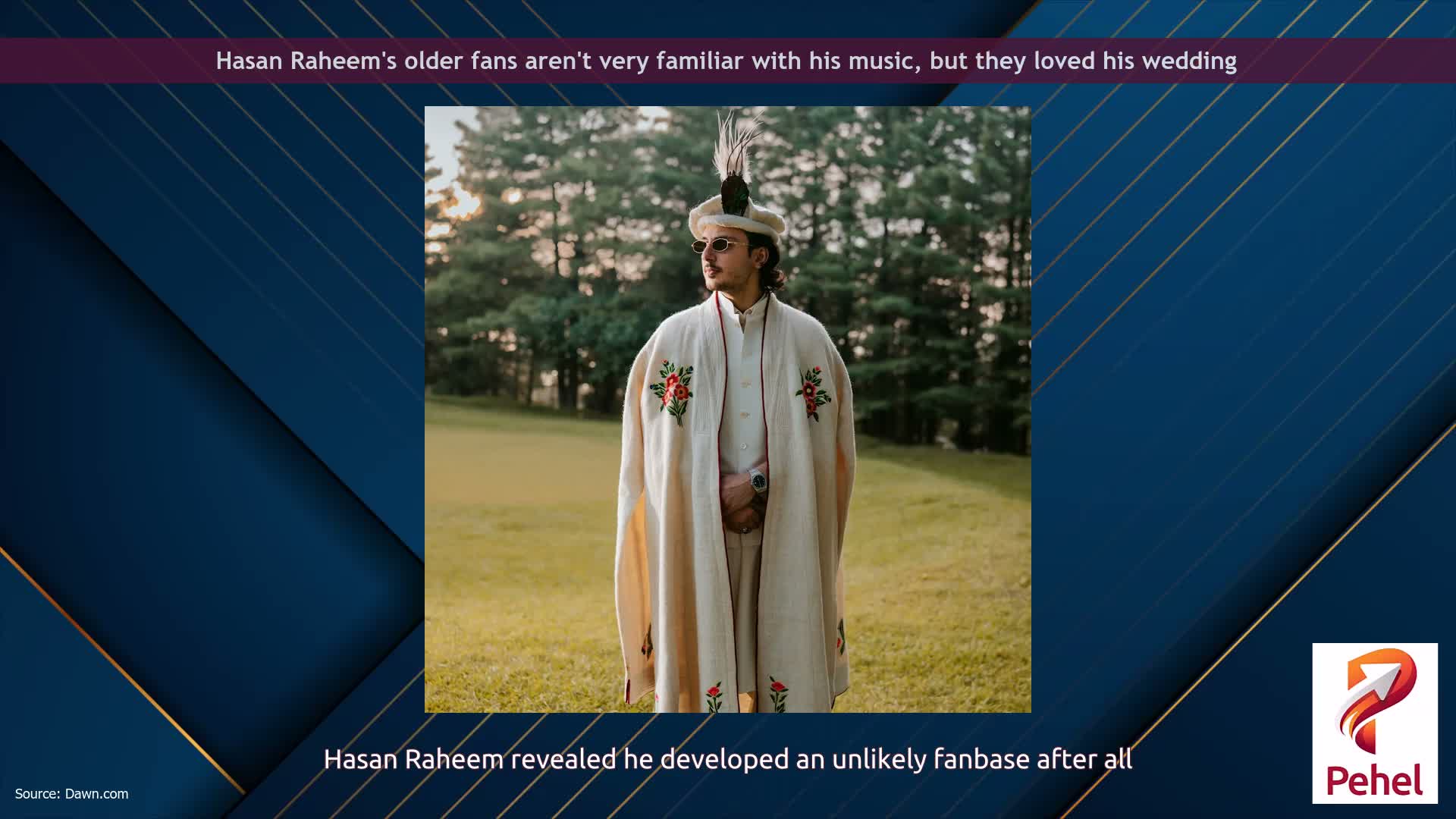 Hasan Raheem's older fans aren't very familiar with his music, but they loved his wedding