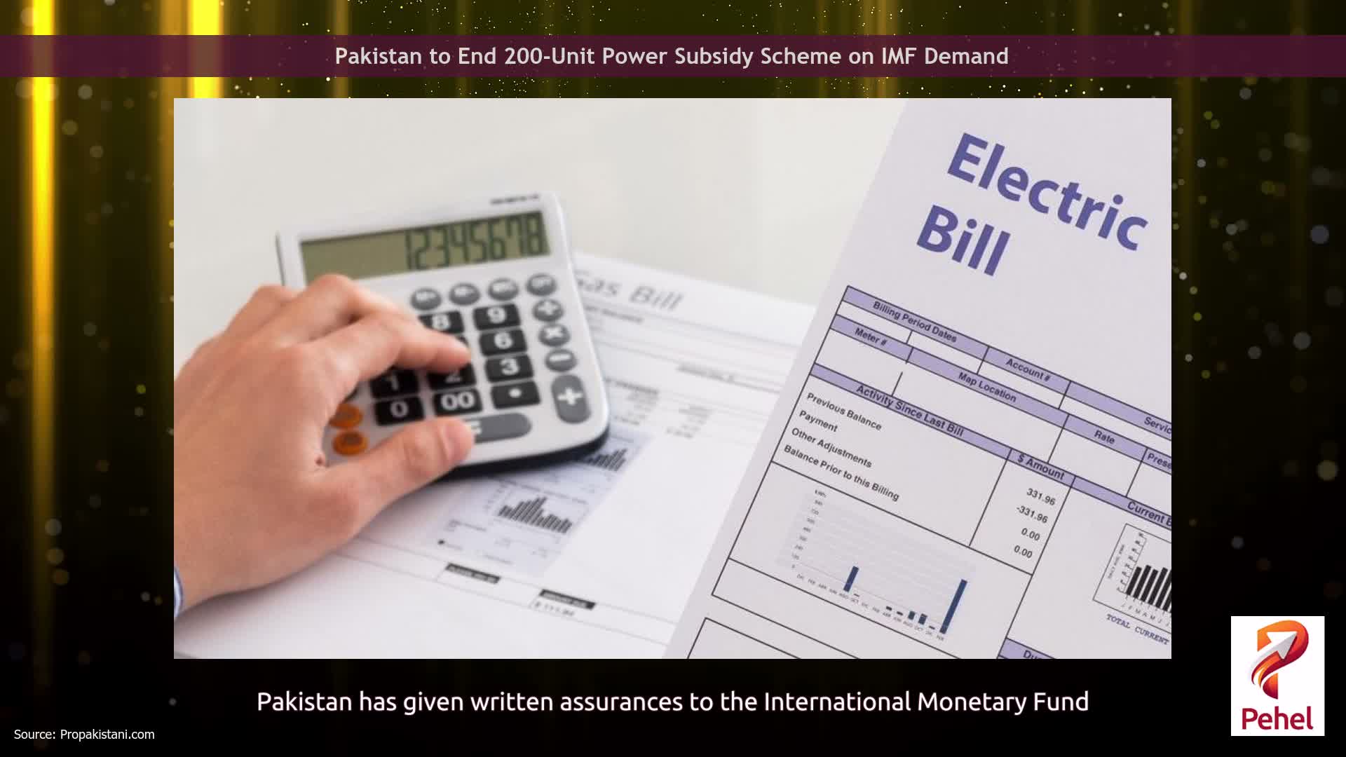 Pakistan to End 200-Unit Power Subsidy Scheme on IMF Demand