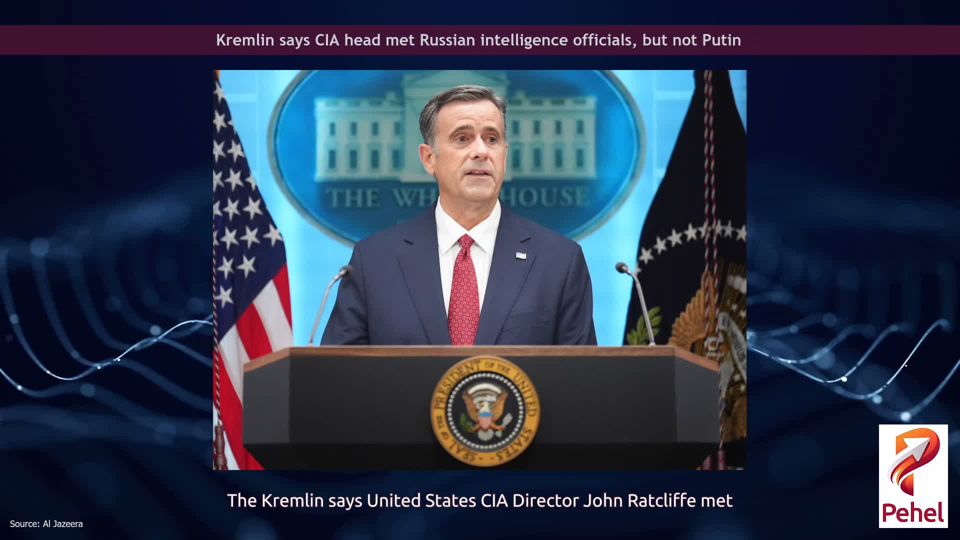 Kremlin says CIA head met Russian intelligence officials, but not Putin