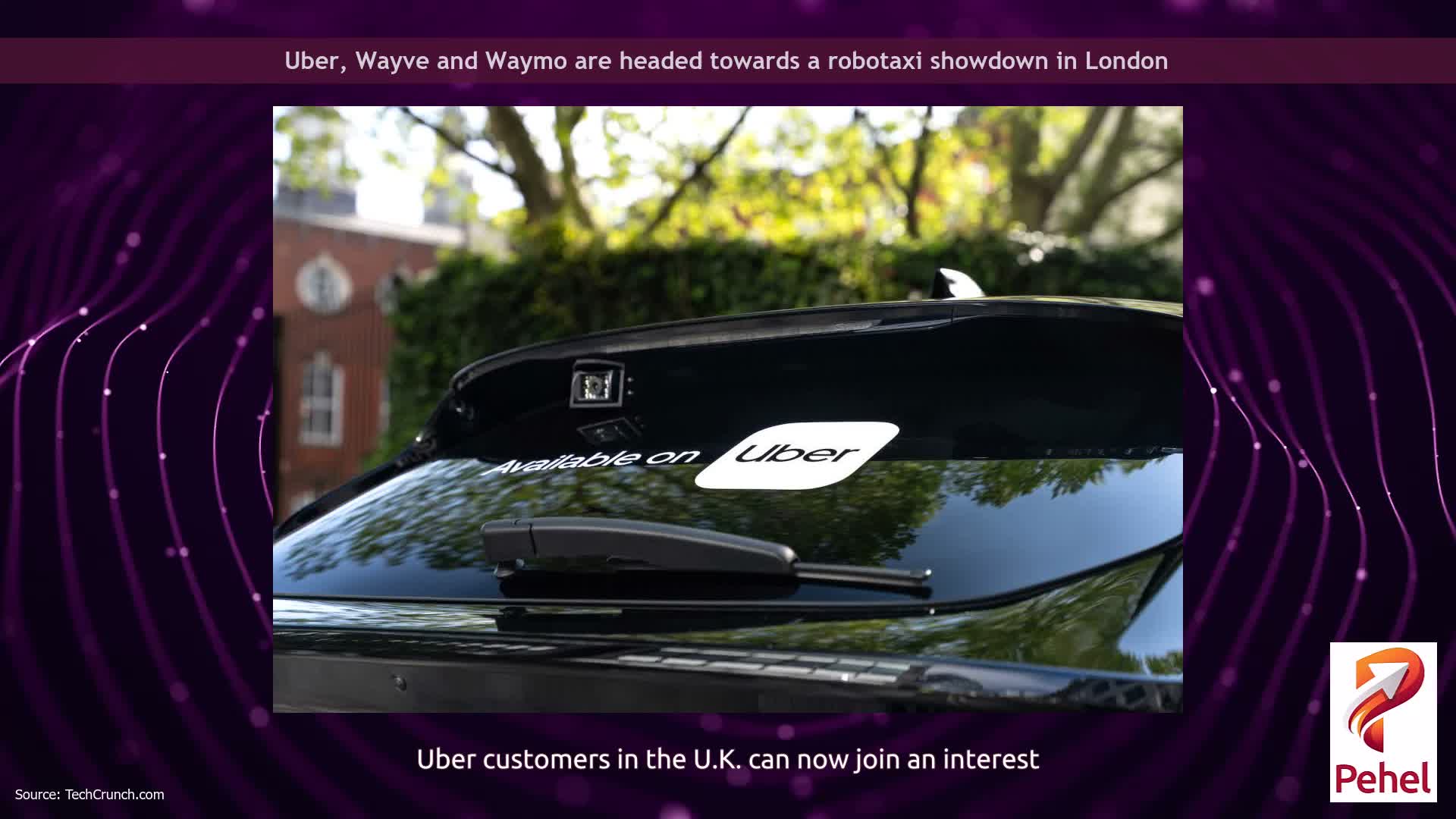 Uber, Wayve and Waymo are headed towards a robotaxi showdown in London