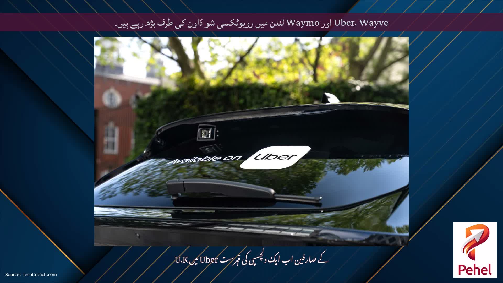 Uber، Wayve اور Waymo لندن میں روبوٹکسی شو ڈاون کی طرف بڑھ رہے ہیں۔
