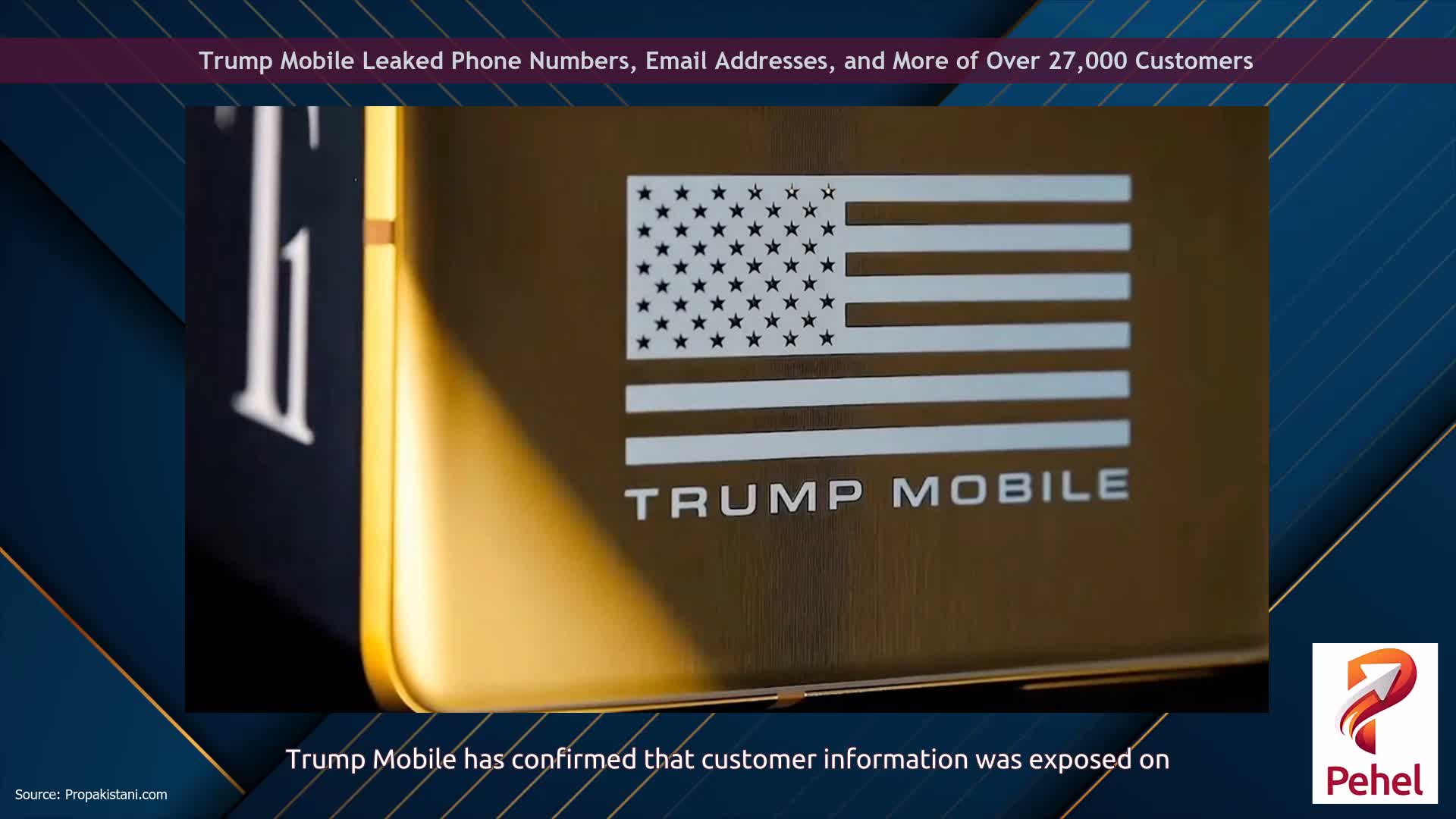 Trump Mobile Leaked Phone Numbers, Email Addresses, and More of Over 27,000 Customers