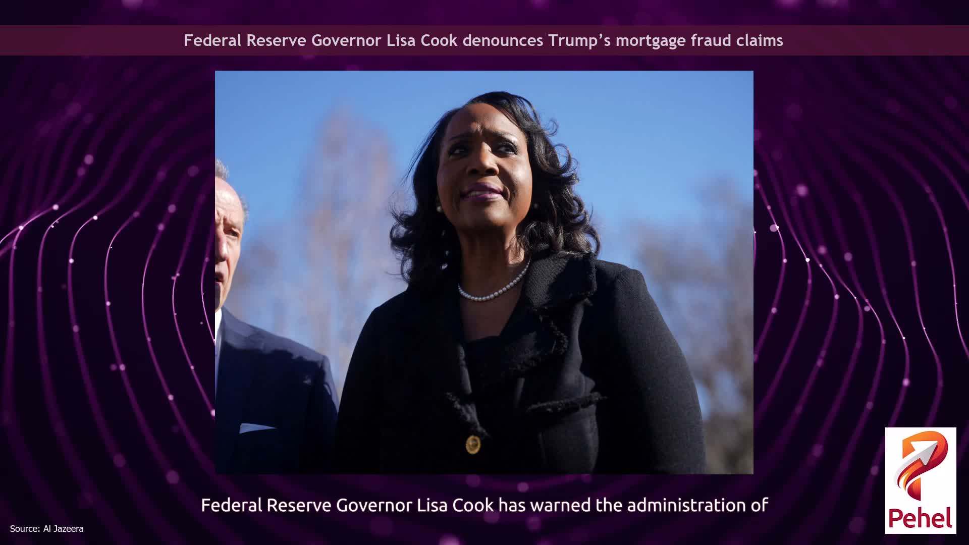 Federal Reserve Governor Lisa Cook denounces Trump’s mortgage fraud claims