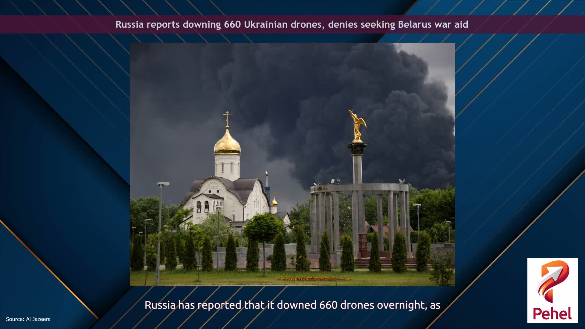 Russia reports downing 660 Ukrainian drones, denies seeking Belarus war aid