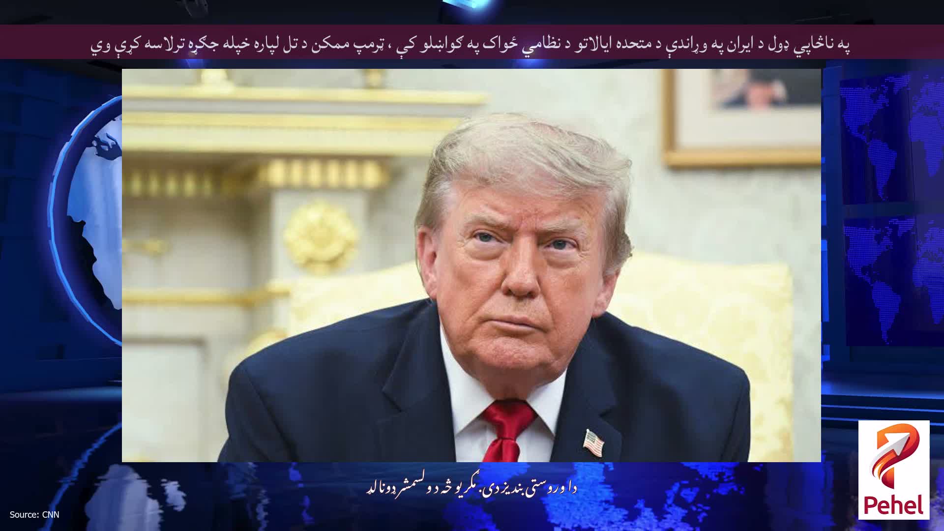 په ناڅاپي ډول د ایران په وړاندې د متحده ایالاتو د نظامي ځواک په ګواښلو کې ، ټرمپ ممکن د تل لپاره خپله جګړه ترلاسه کړې وي