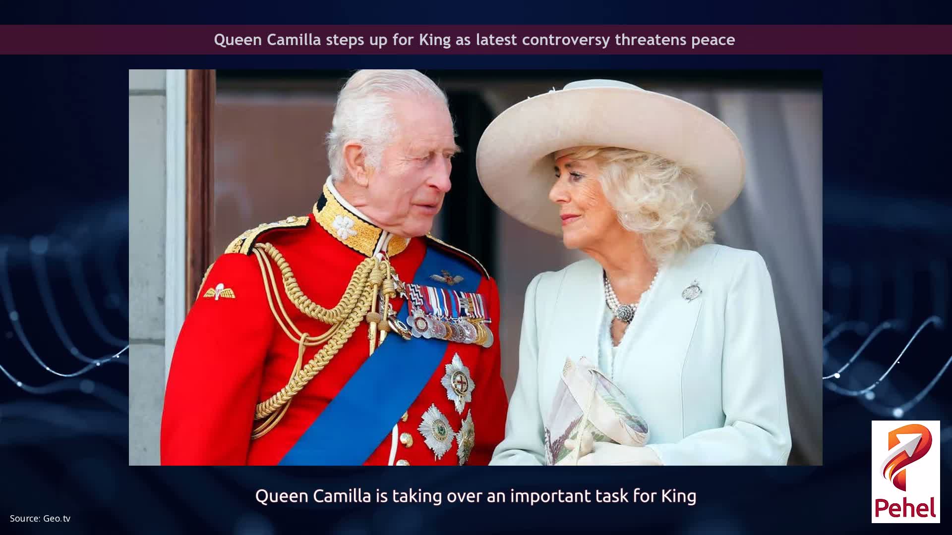 Queen Camilla steps up for King as latest controversy threatens peace