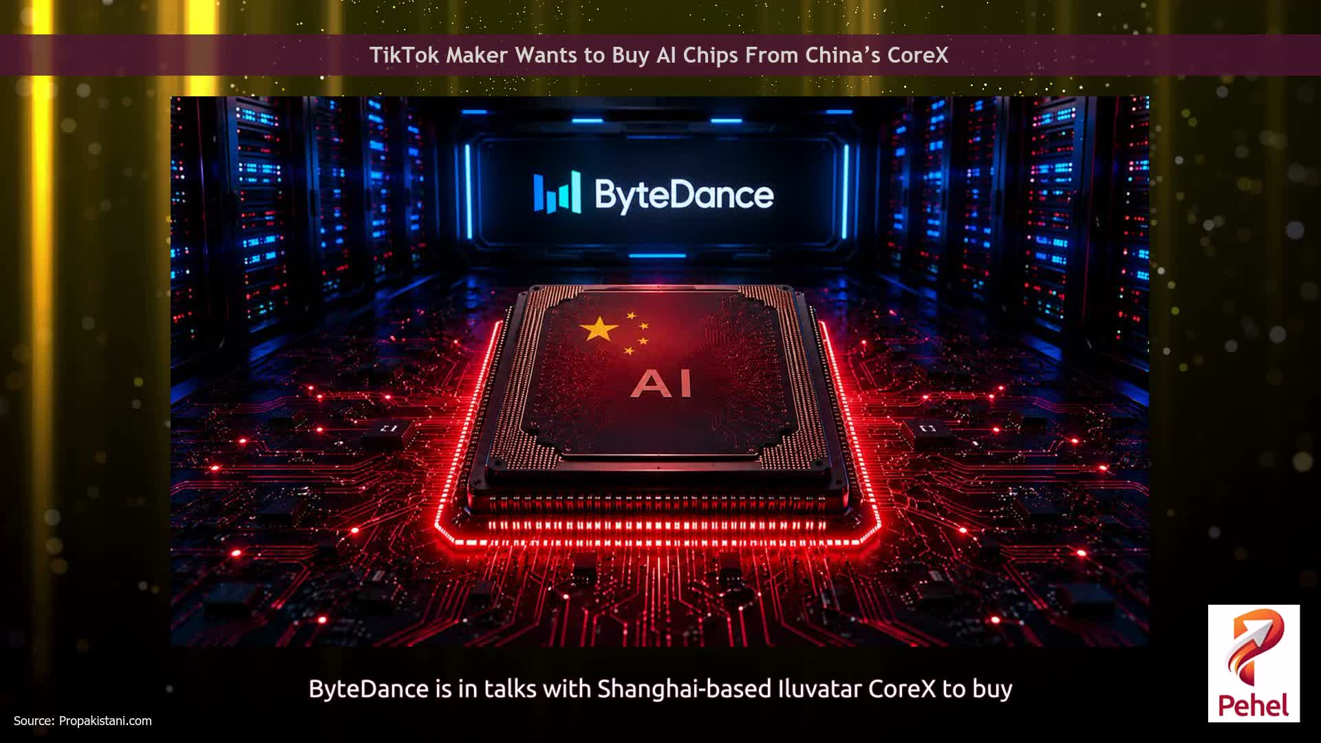 TikTok Maker Wants to Buy AI Chips From China’s CoreX
