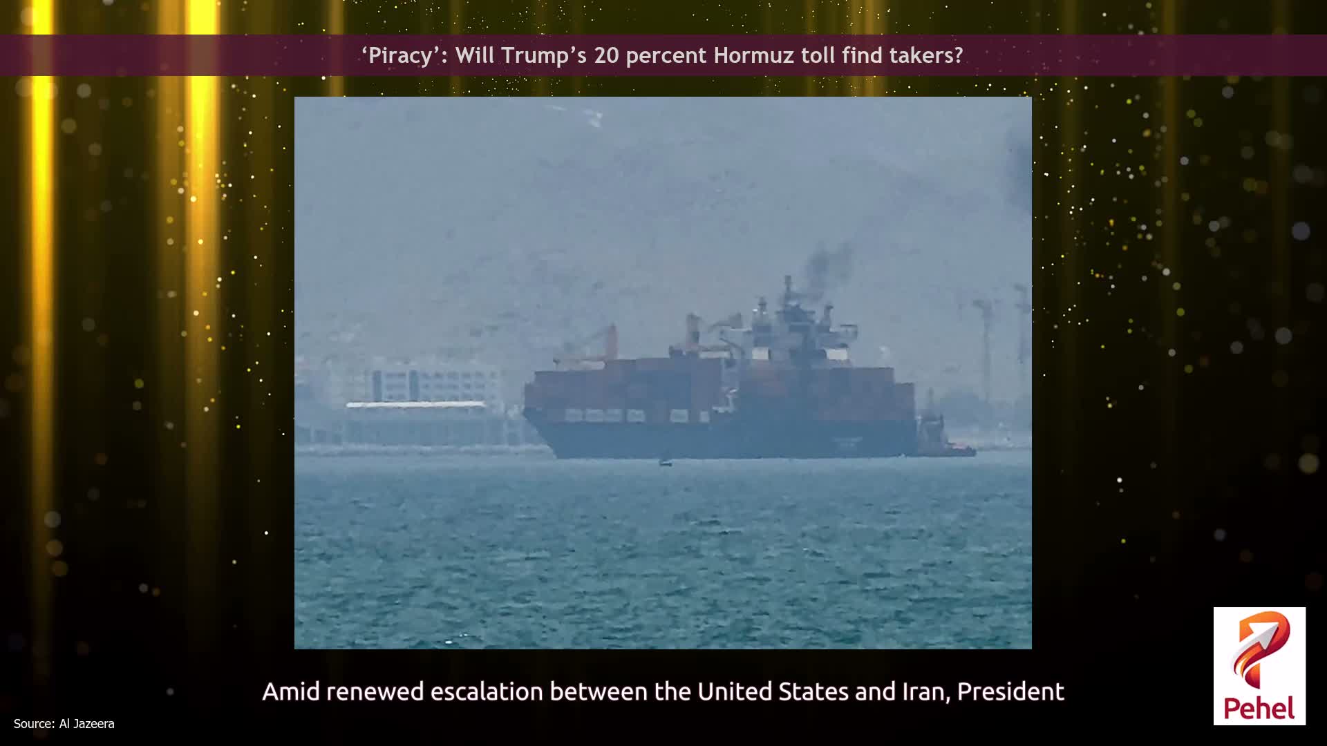‘Piracy’: Will Trump’s 20 percent Hormuz toll find takers?