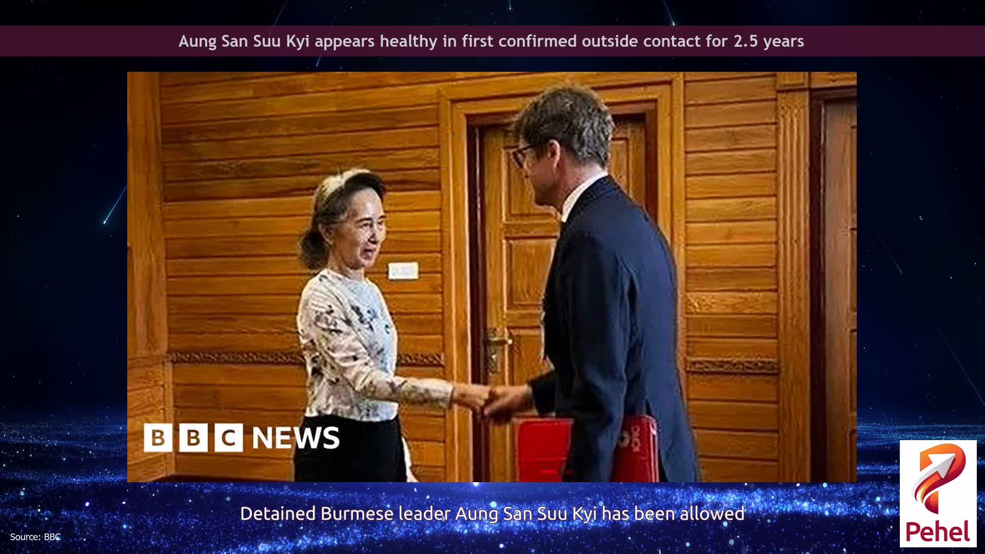 Aung San Suu Kyi appears healthy in first confirmed outside contact for 2.5 years