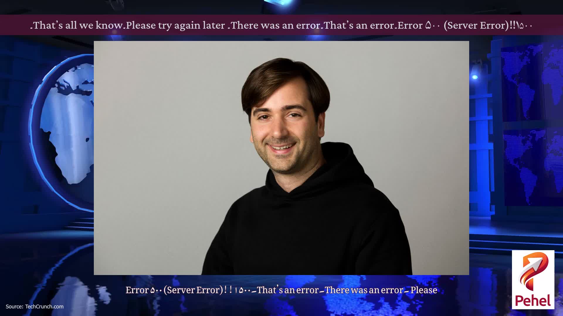Error ۵۰۰ (Server Error)!!۱۵۰۰۔That’s an error۔There was an error۔ Please try again later۔That’s all we know۔