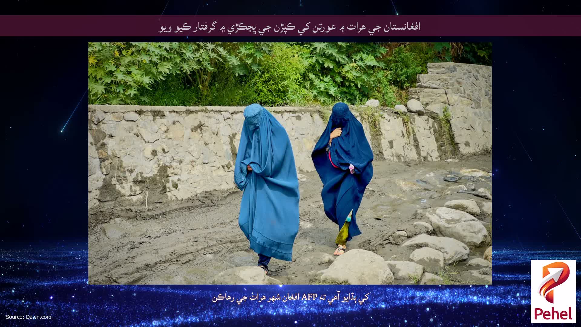 افغانستان جي هرات ۾ عورتن کي ڪپڙن جي ڀڃڪڙي ۾ گرفتار ڪيو ويو