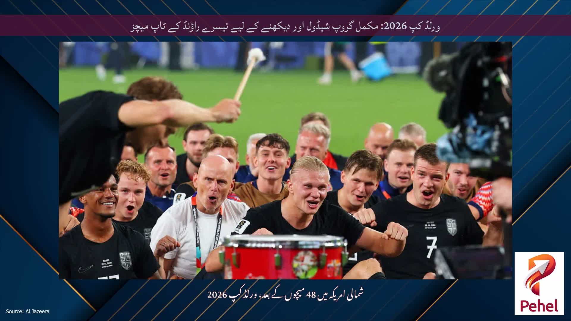 ورلڈ کپ 2026: مکمل گروپ شیڈول اور دیکھنے کے لیے تیسرے راؤنڈ کے ٹاپ میچز