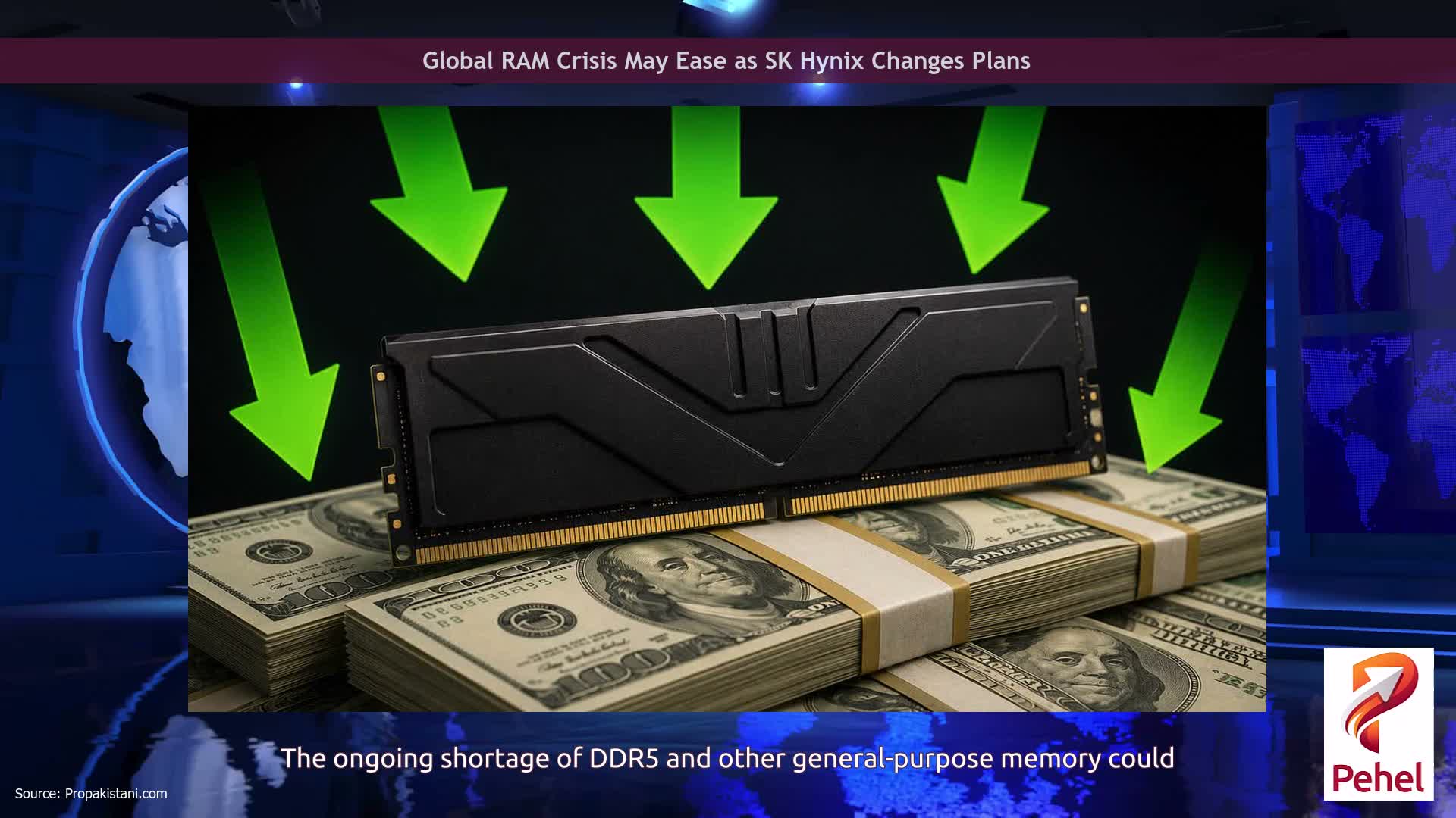 Global RAM Crisis May Ease as SK Hynix Changes Plans