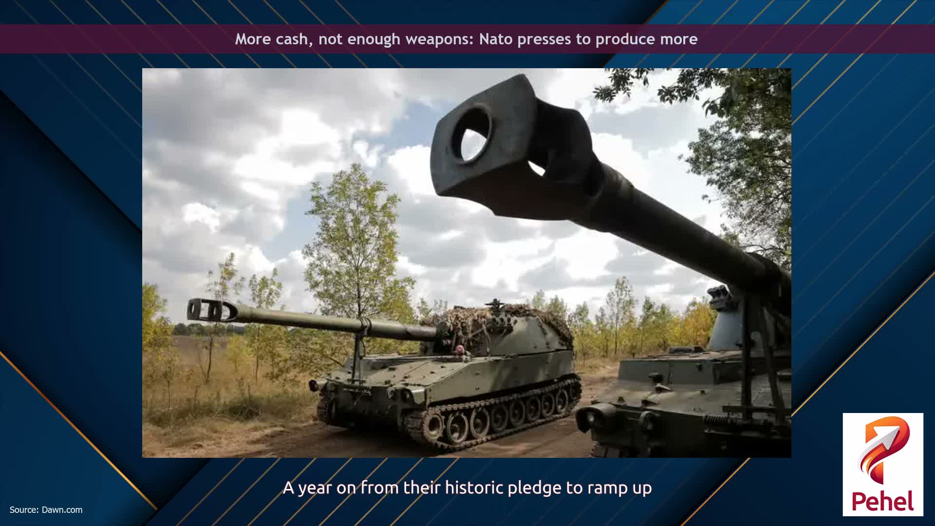 More cash, not enough weapons: Nato presses to produce more