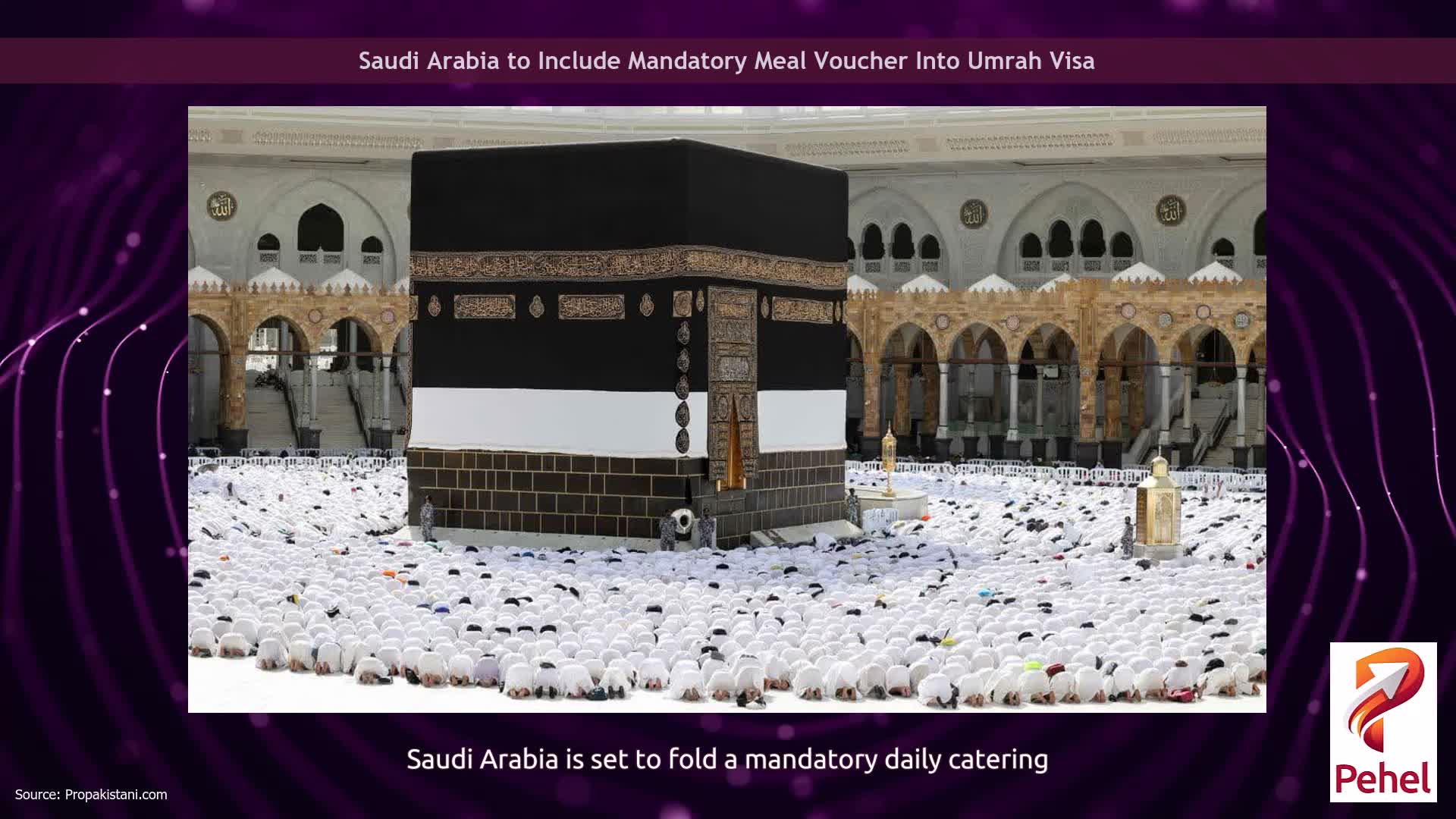 Saudi Arabia to Include Mandatory Meal Voucher Into Umrah Visa