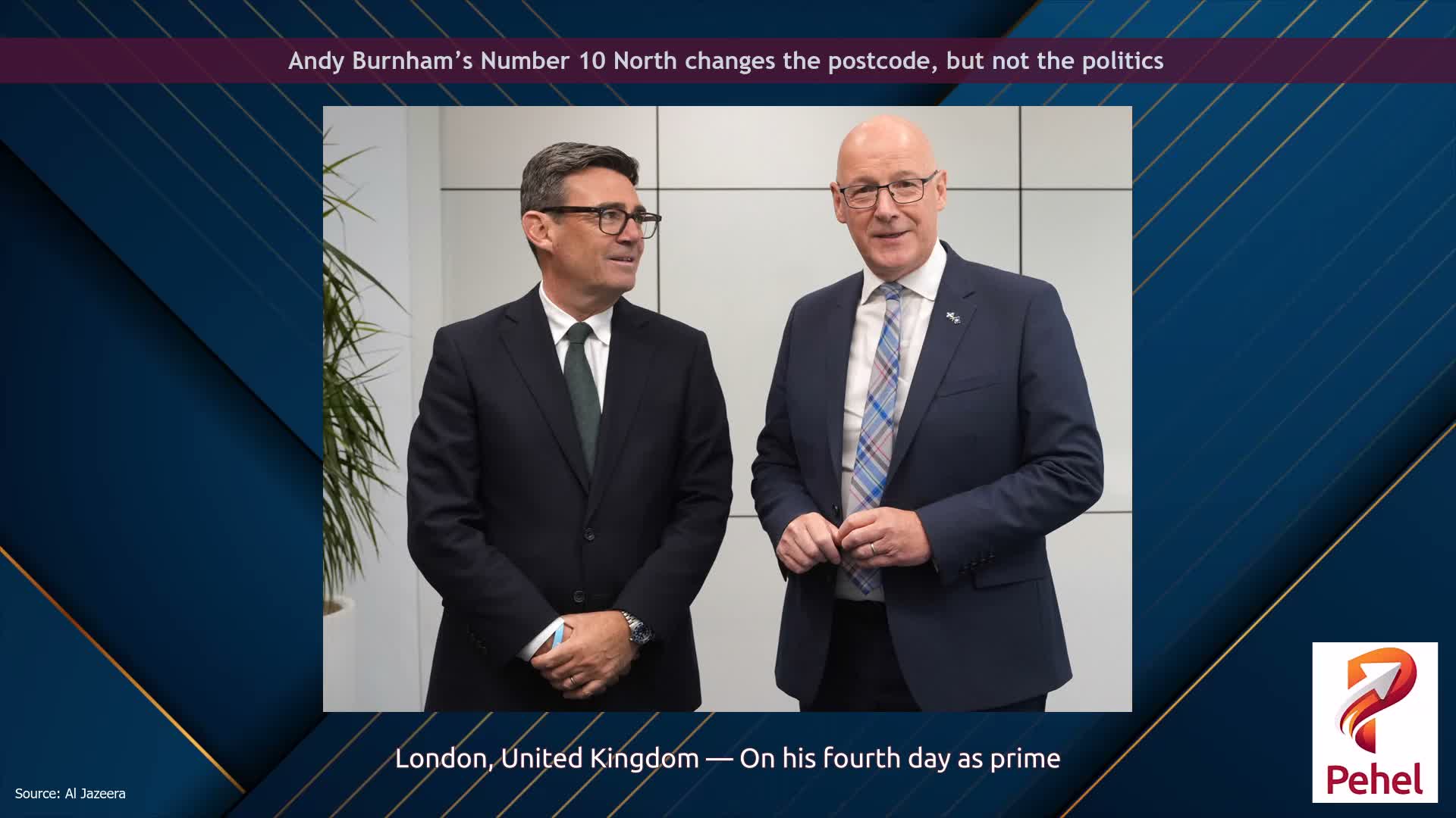 Andy Burnham’s Number 10 North changes the postcode, but not the politics