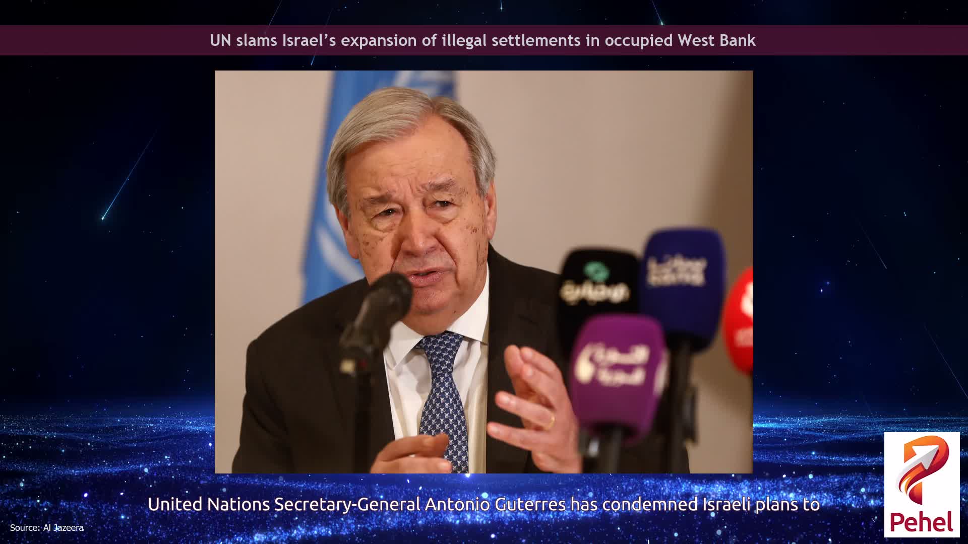 UN slams Israel’s expansion of illegal settlements in occupied West Bank