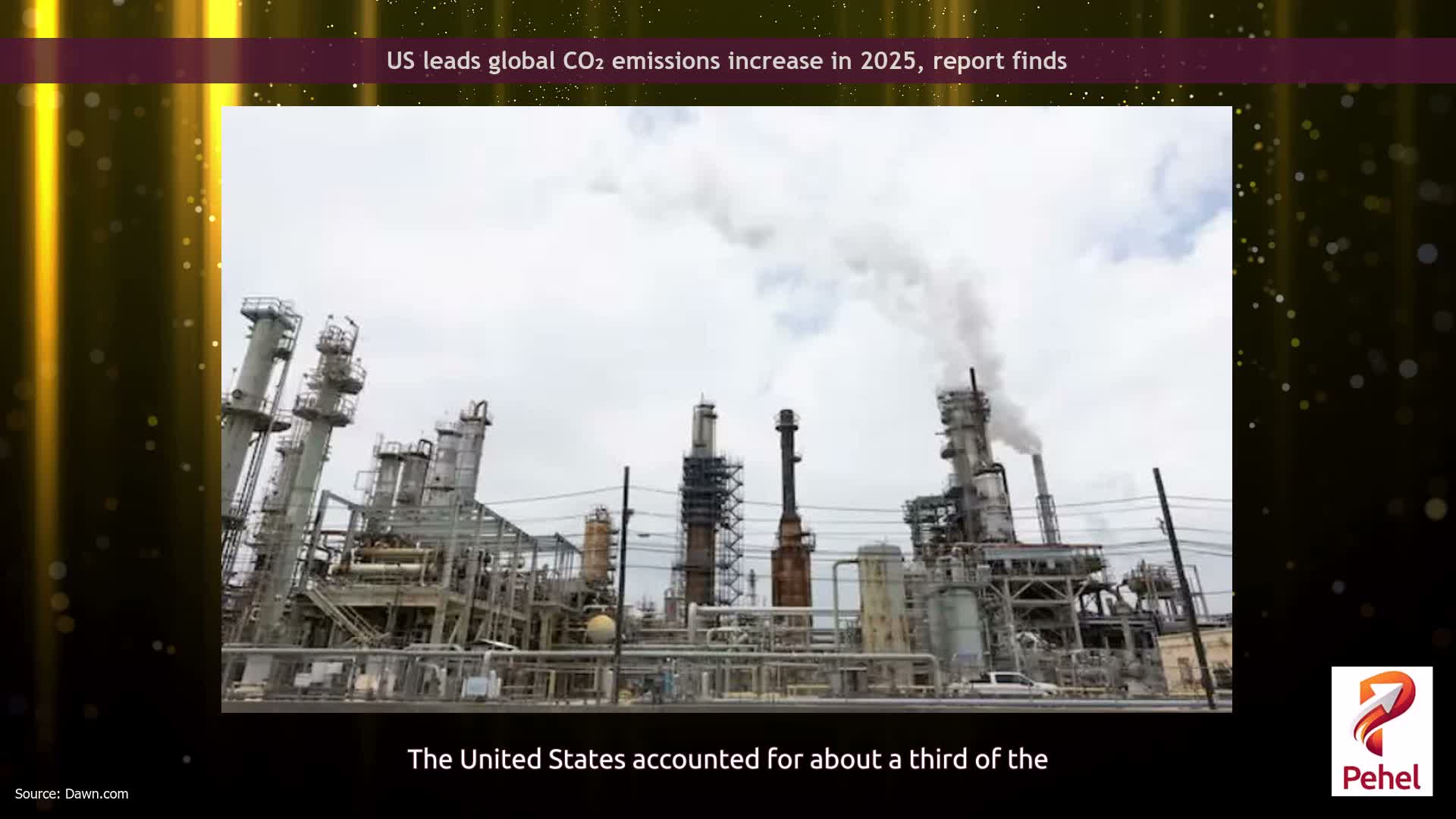 US leads global CO₂ emissions increase in 2025, report finds