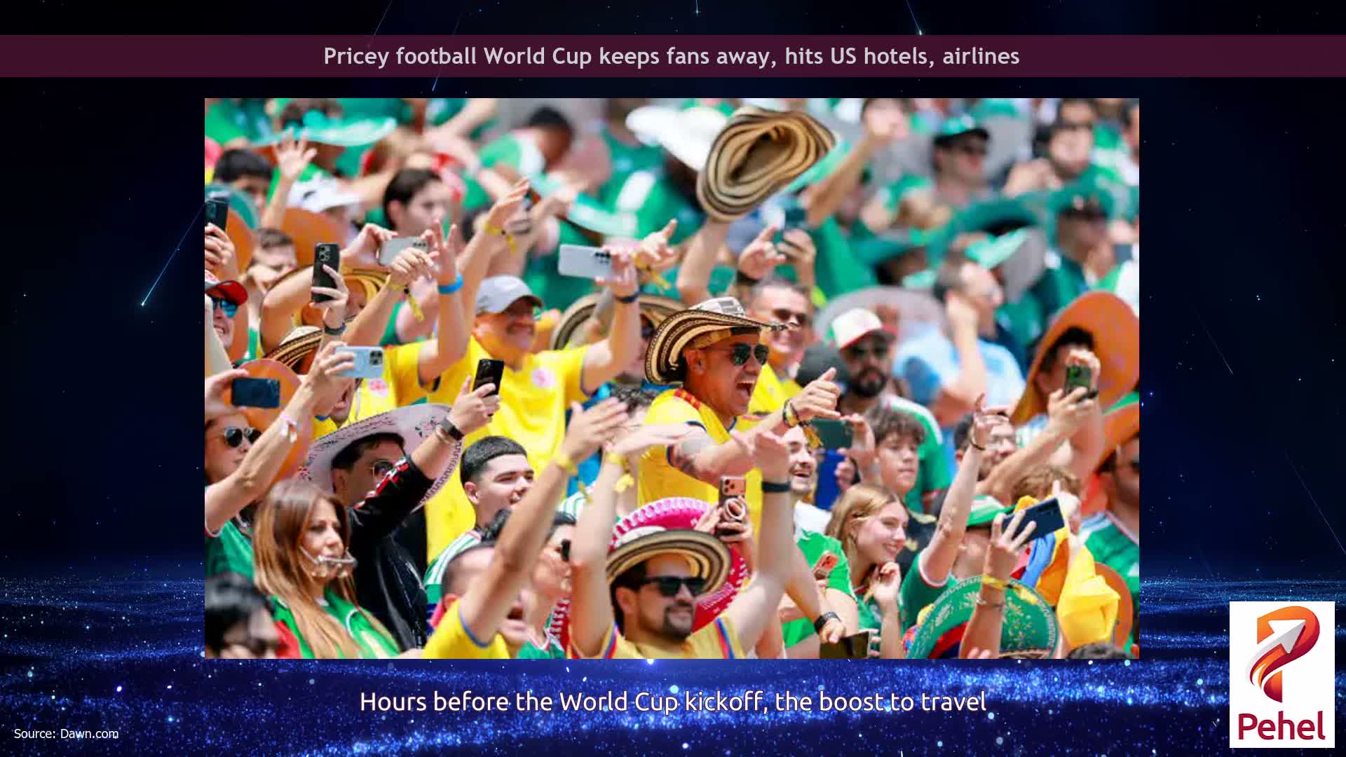 Pricey football World Cup keeps fans away, hits US hotels, airlines