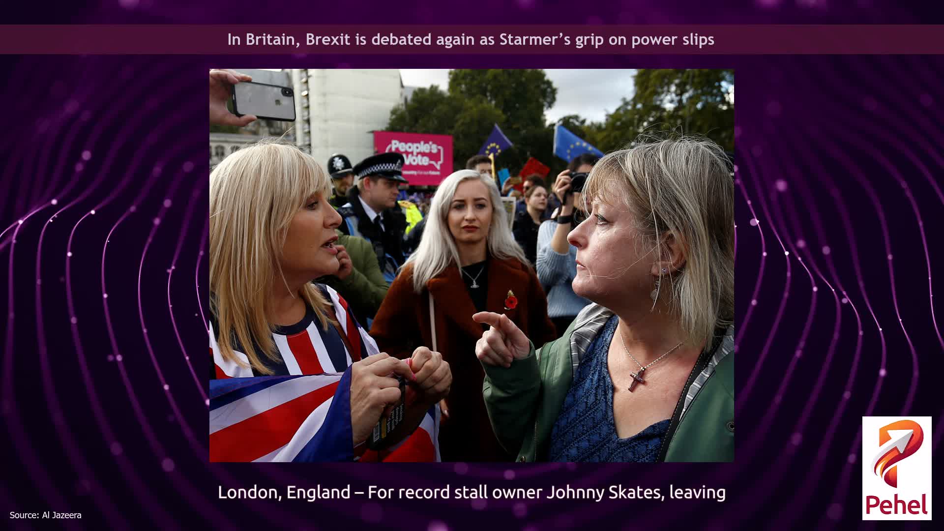 In Britain, Brexit is debated again as Starmer’s grip on power slips
