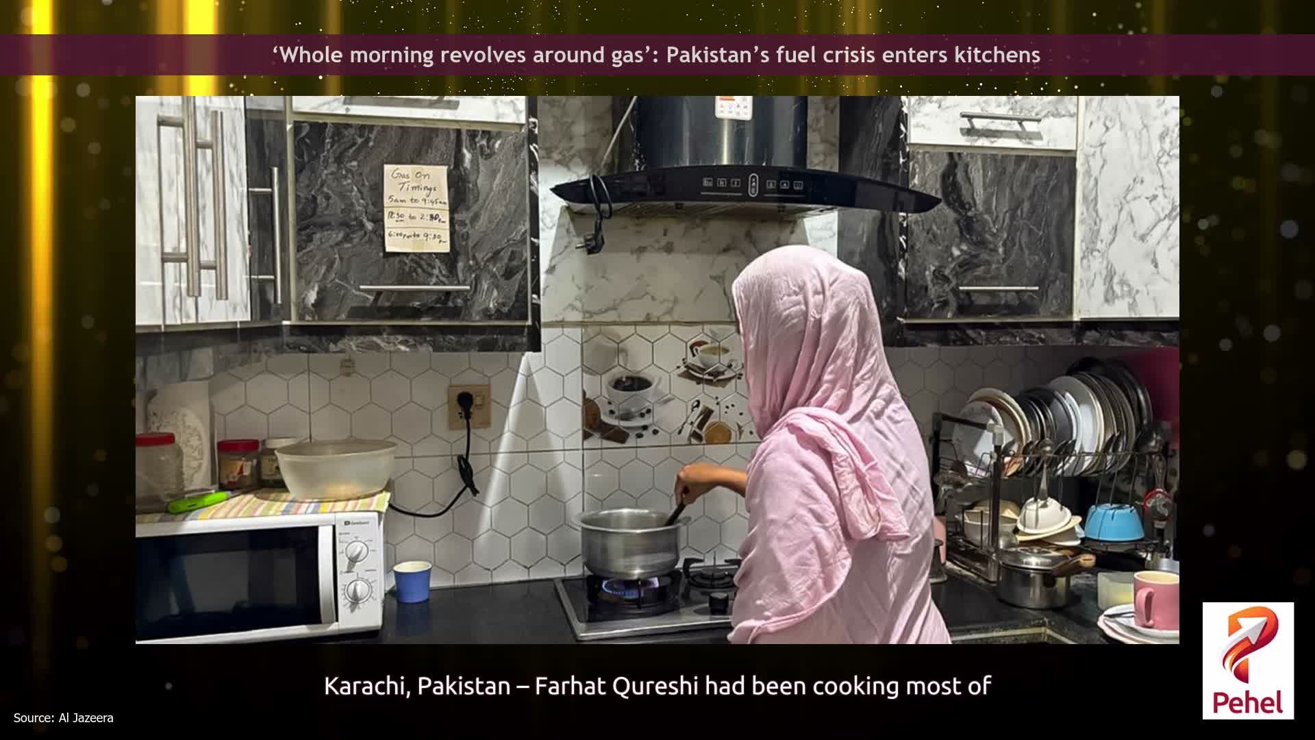 ‘Whole morning revolves around gas’: Pakistan’s fuel crisis enters kitchens