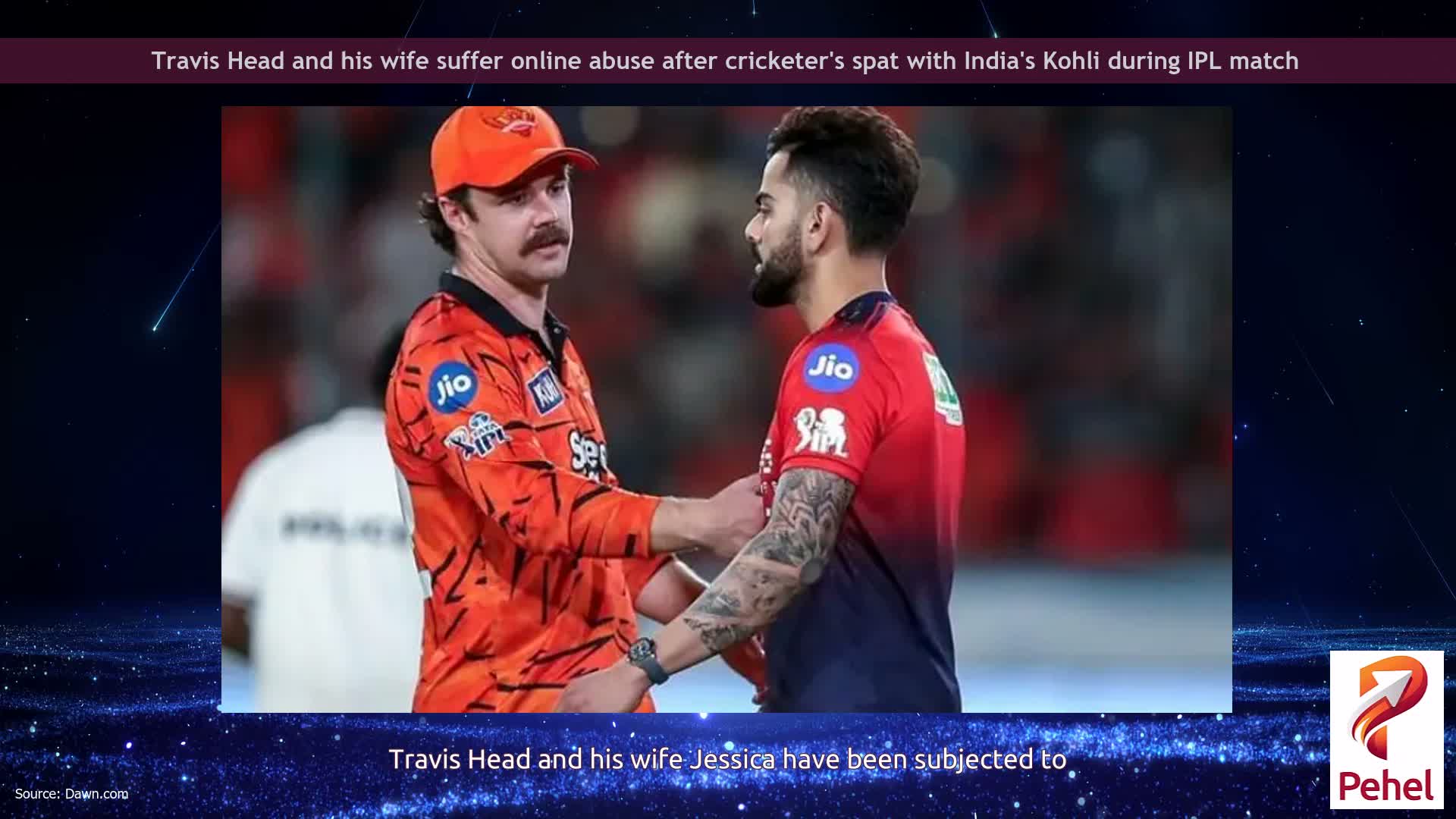 Travis Head and his wife suffer online abuse after cricketer's spat with India's Kohli during IPL match