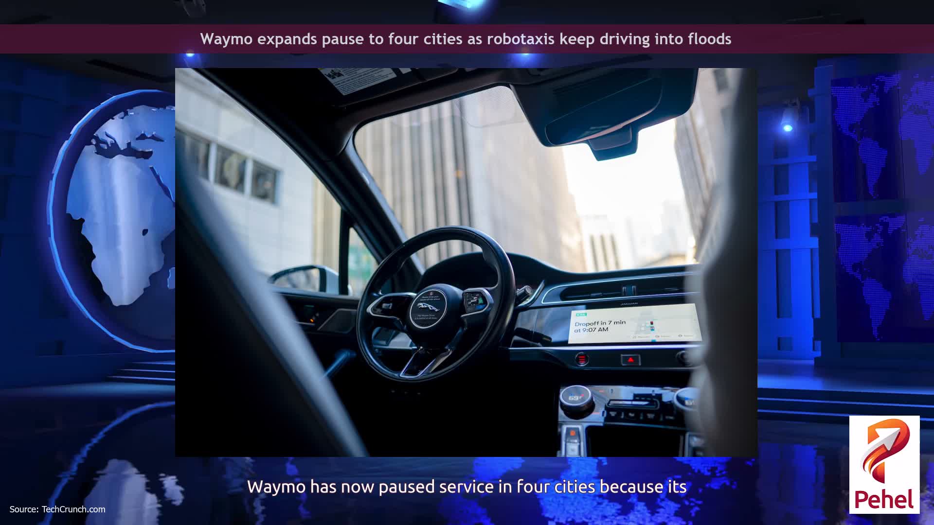 Waymo expands pause to four cities as robotaxis keep driving into floods