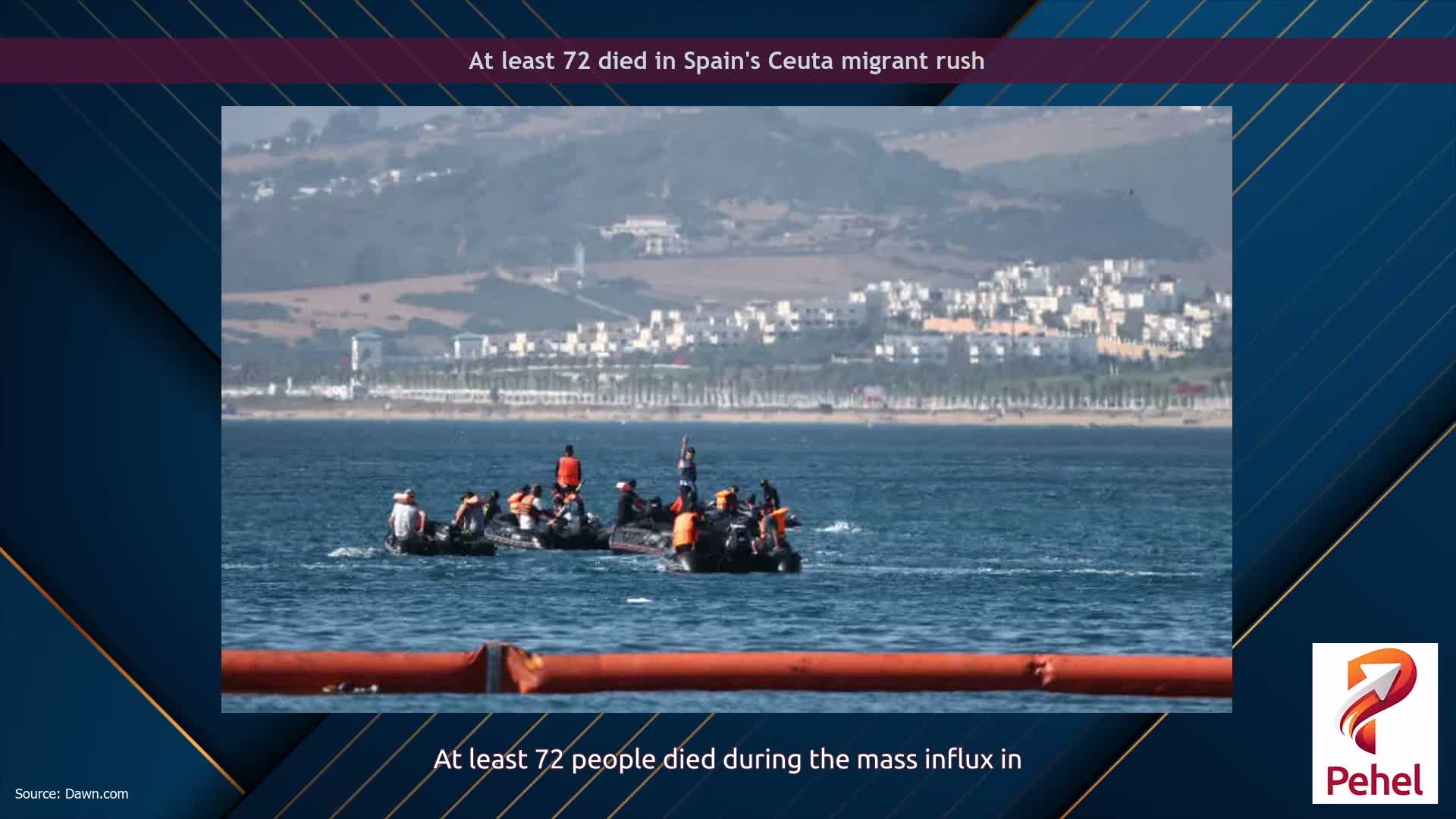 At least 72 died in Spain's Ceuta migrant rush