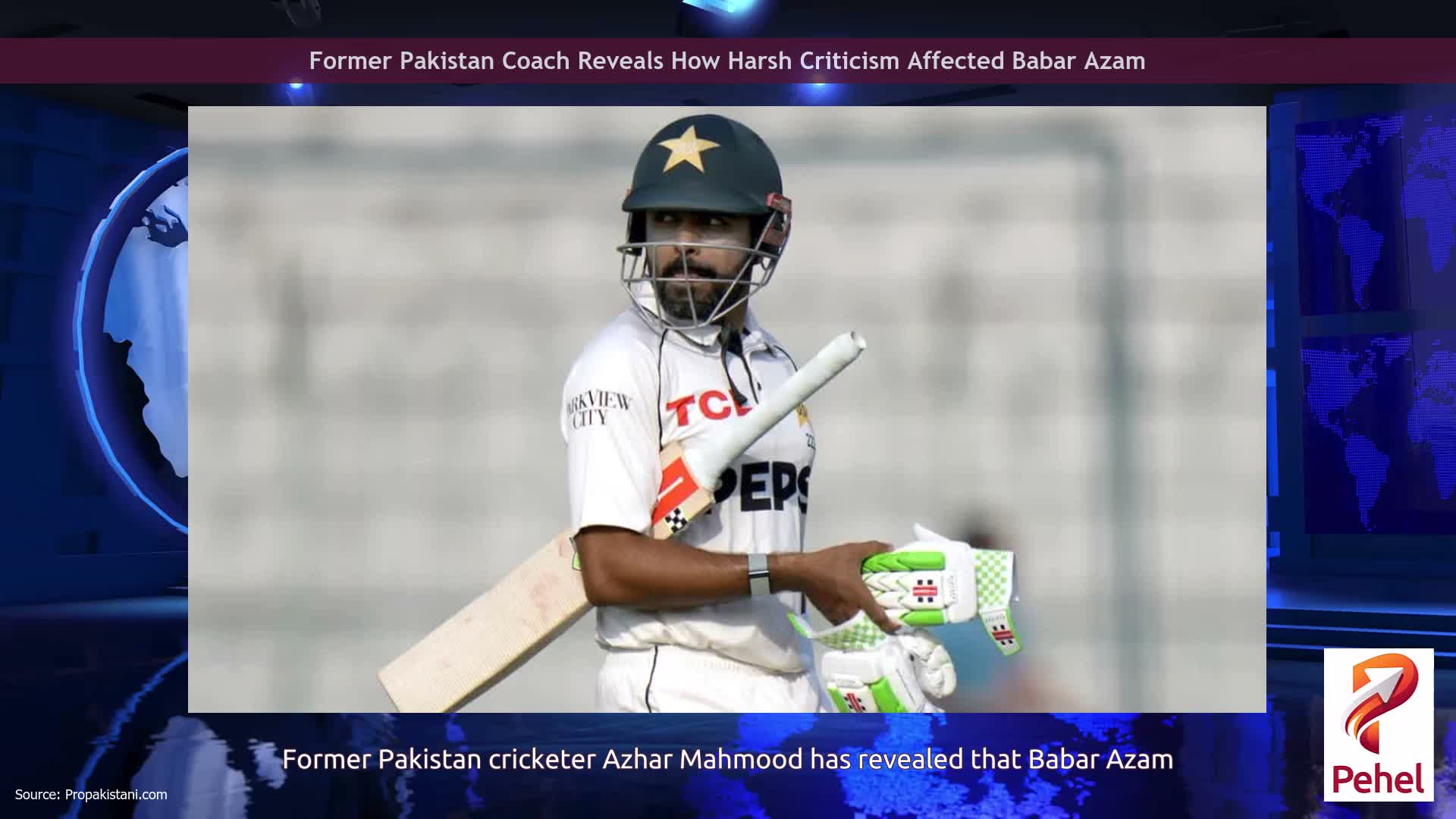 Former Pakistan Coach Reveals How Harsh Criticism Affected Babar Azam