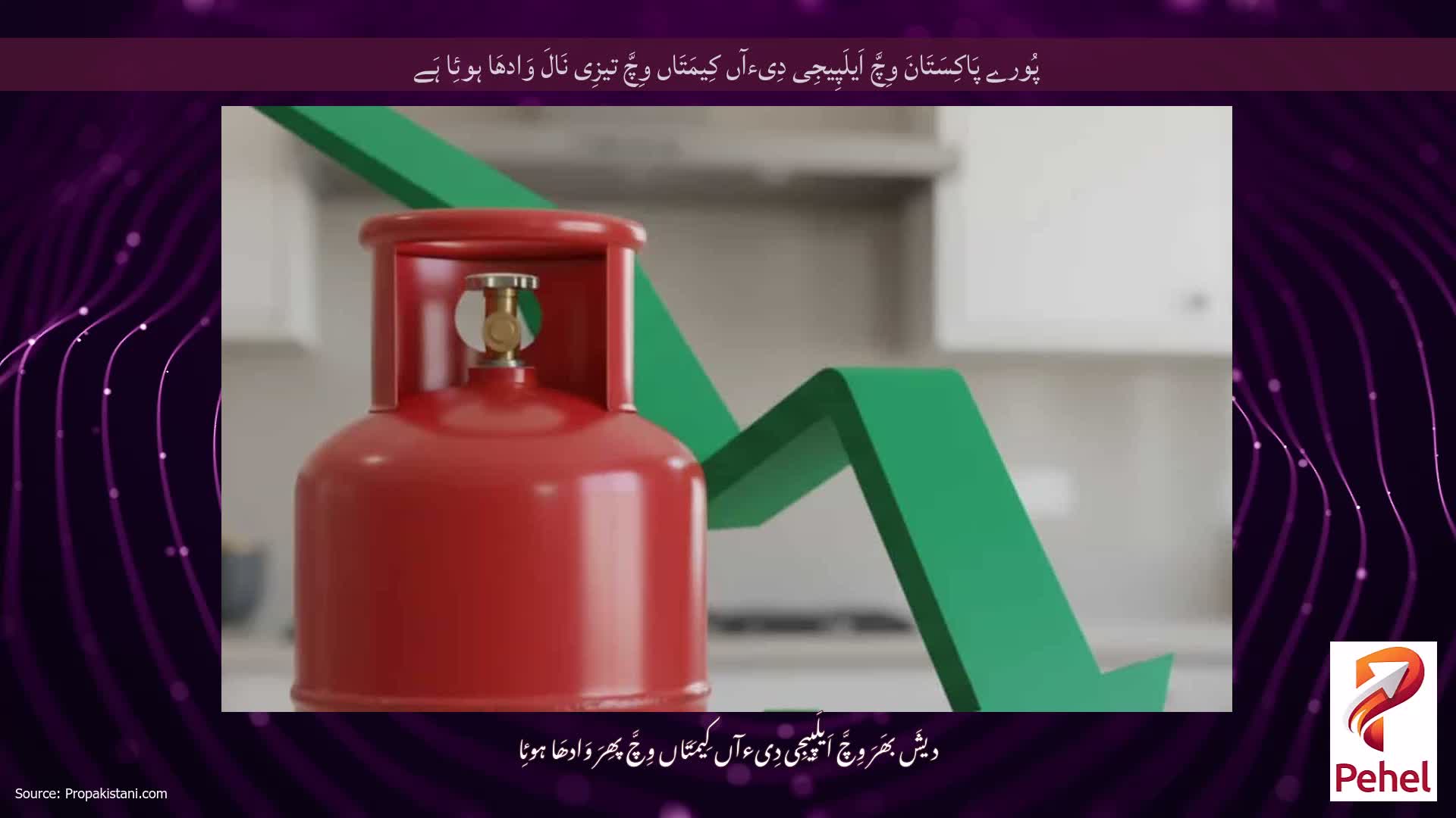 پُورے پَاکِسَتَانَ وِچَّ اَیلَپِیجِی دِیءآں کِیمَتَاں وِچَّ تیزِی نَالَ وَادھَا ہوئِا ہَے
