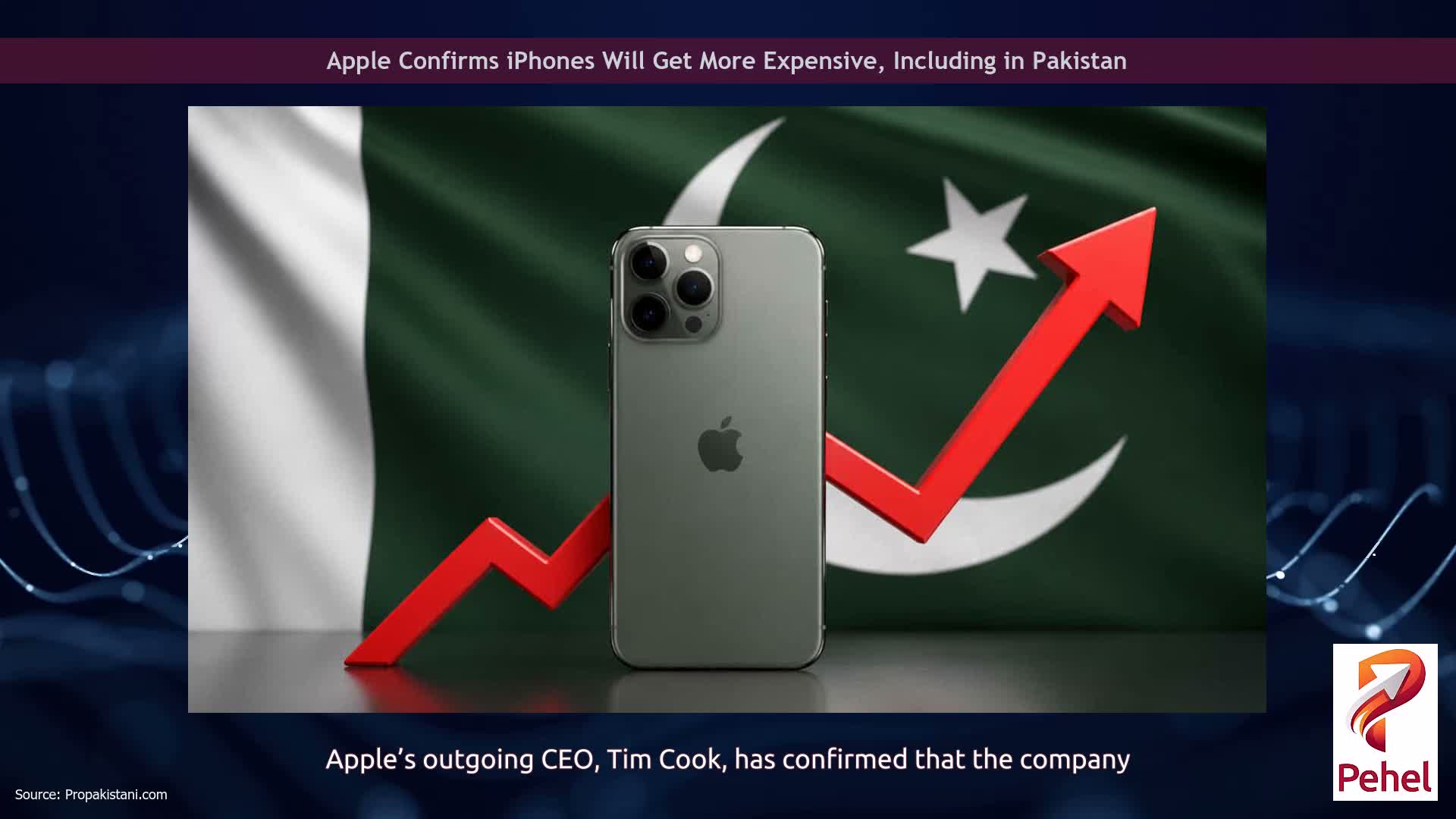 Apple Confirms iPhones Will Get More Expensive, Including in Pakistan