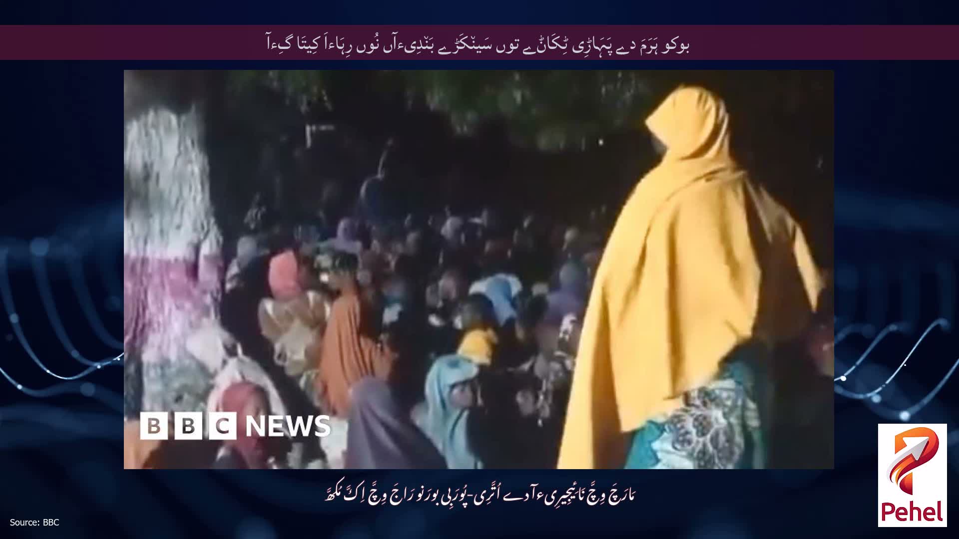 بوکو ہَرَمَ دے پَہَاڑِی ٹِکَاݨے توں سَین٘کَڑے بَن٘دِیءآں نُوں رِہَاءاَ کِیتَا گِءآ
