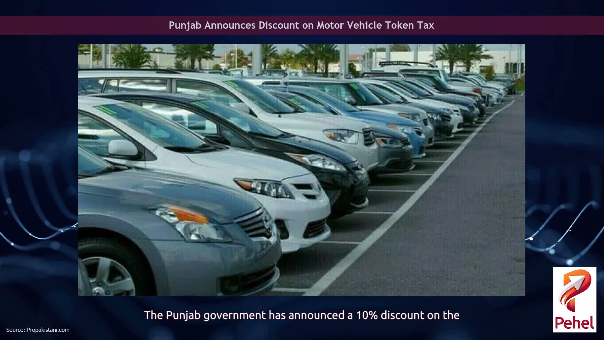 Punjab Announces Discount on Motor Vehicle Token Tax