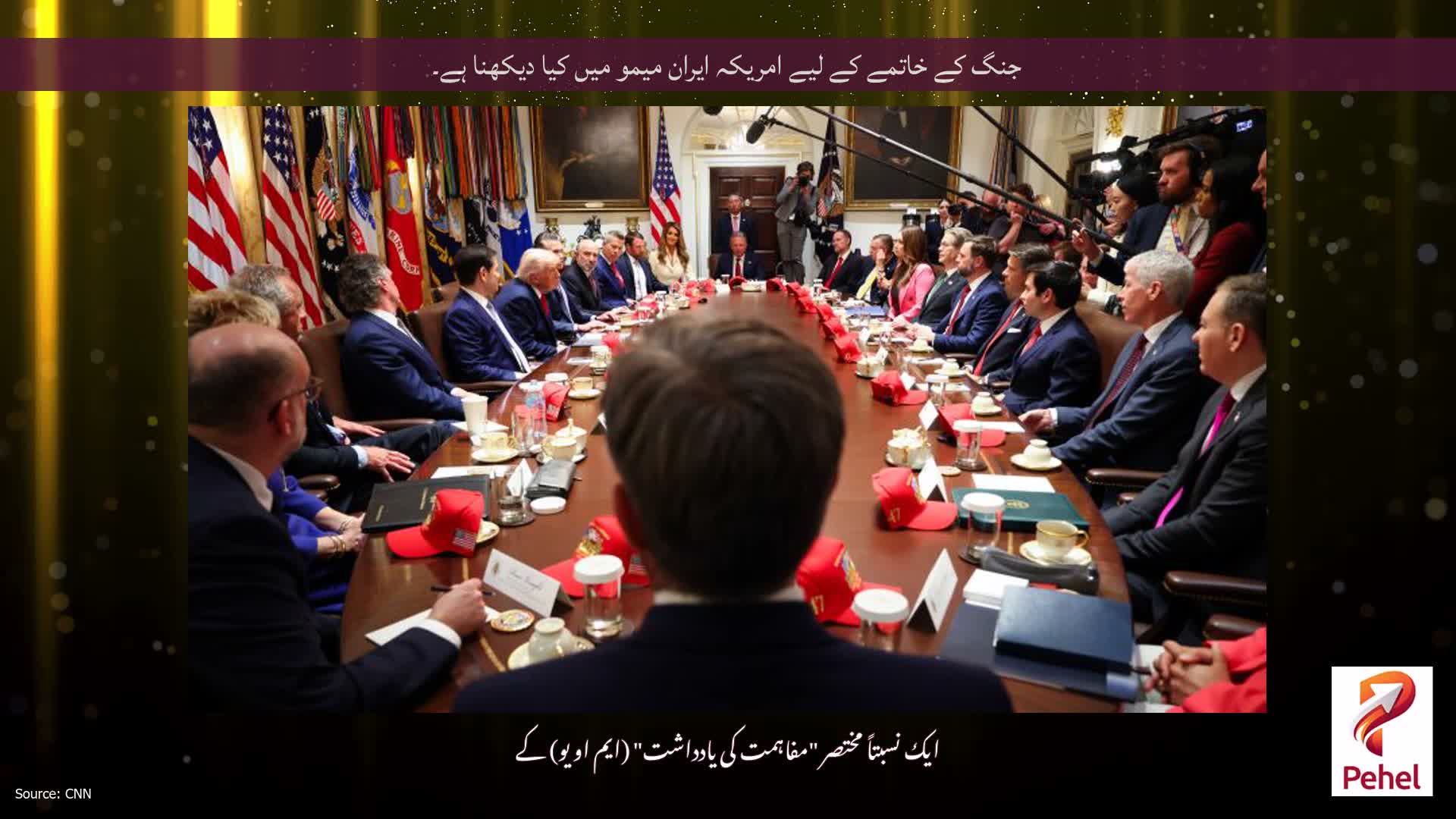 جنگ کے خاتمے کے لیے امریکہ ایران میمو میں کیا دیکھنا ہے۔
