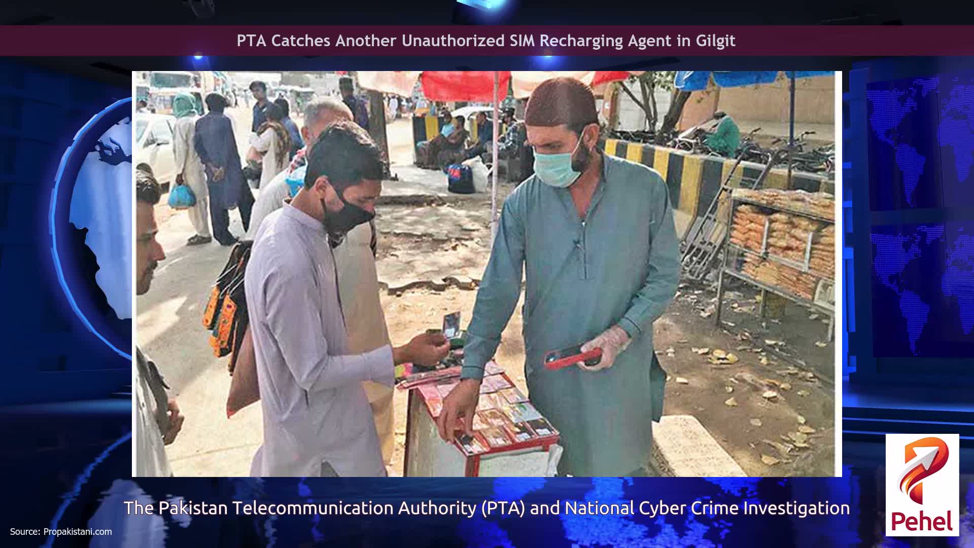 PTA Catches Another Unauthorized SIM Recharging Agent in Gilgit